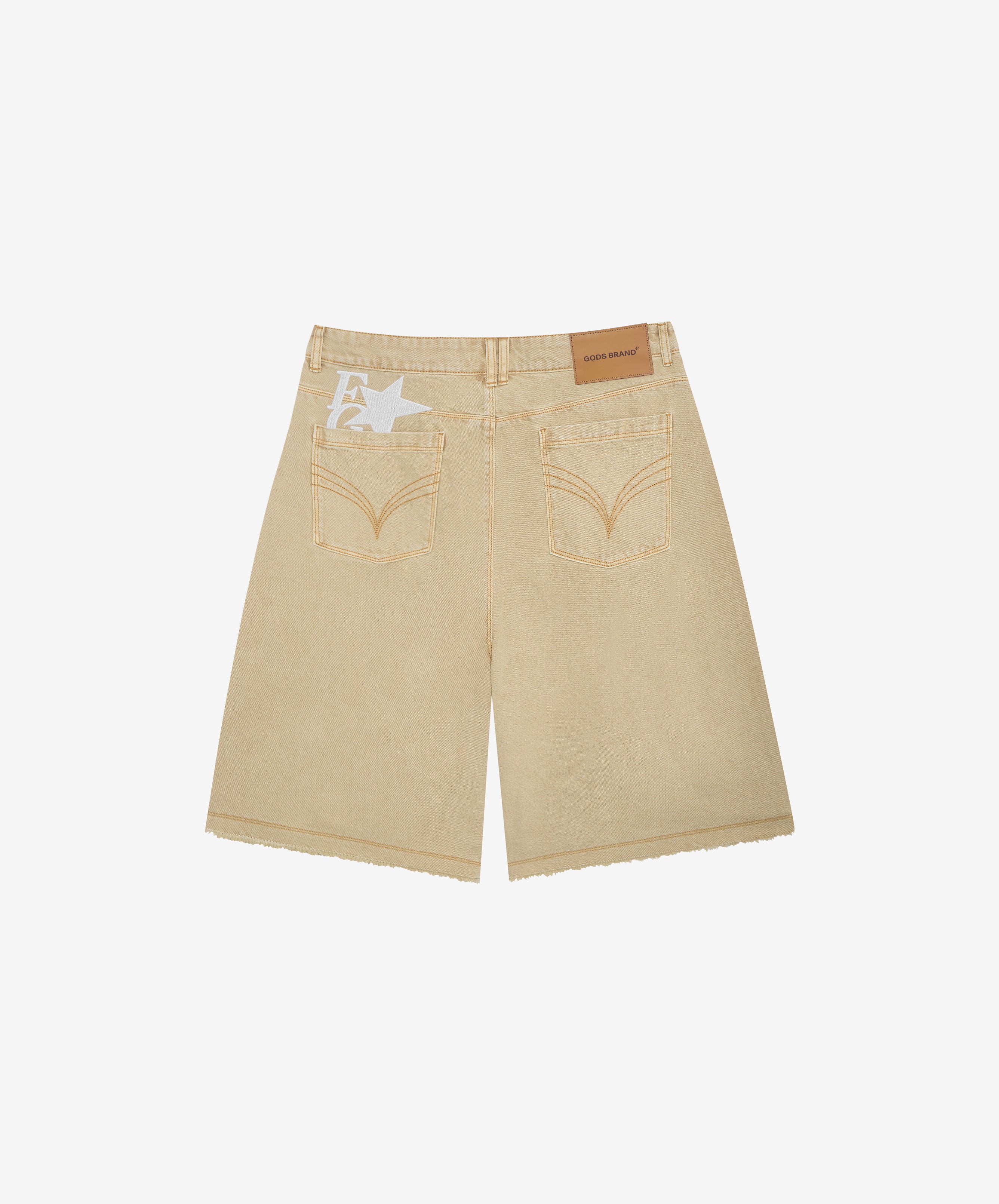 Star Denim Jorts Cream