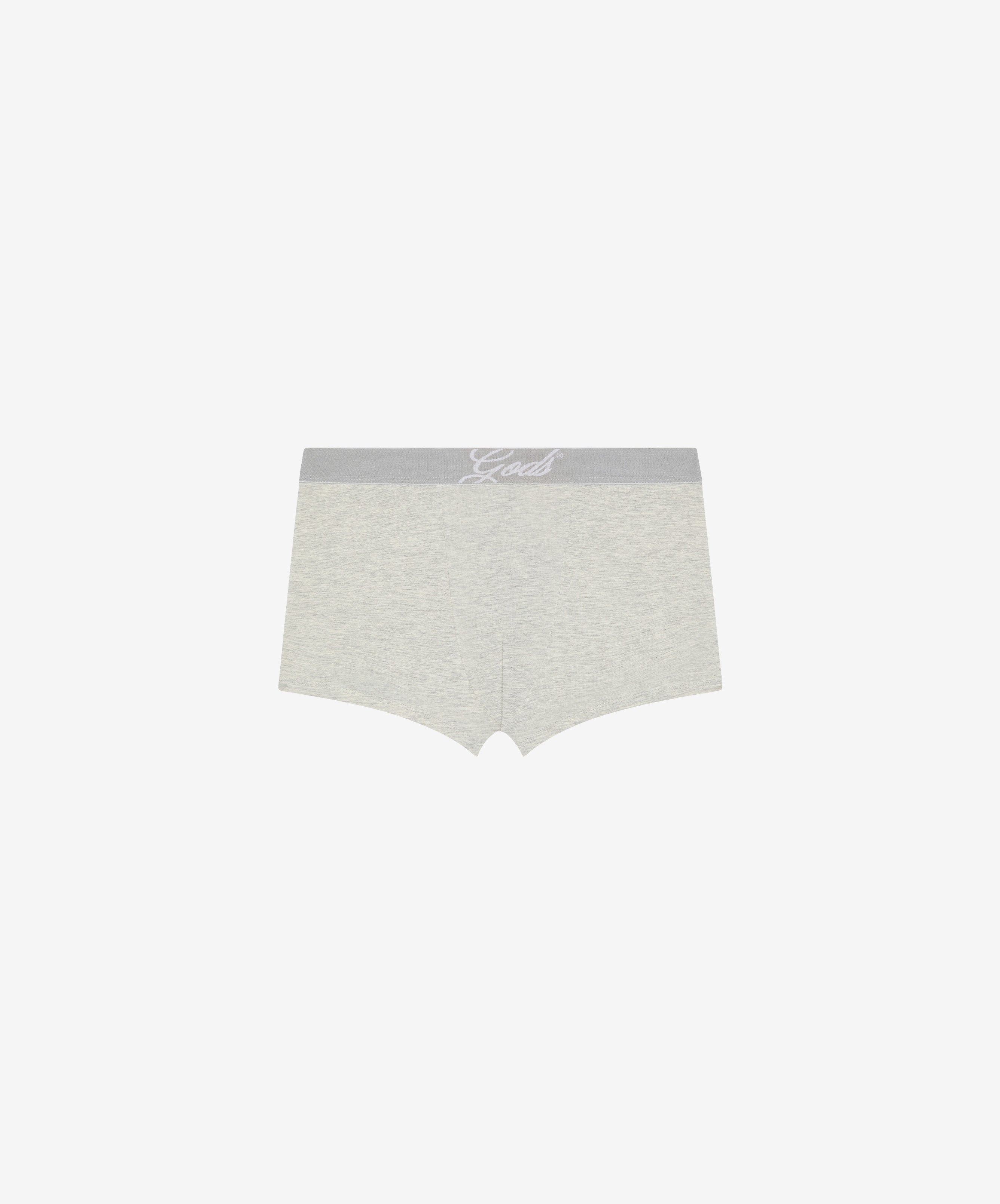 Gods Boxers Grey and Navy Pack