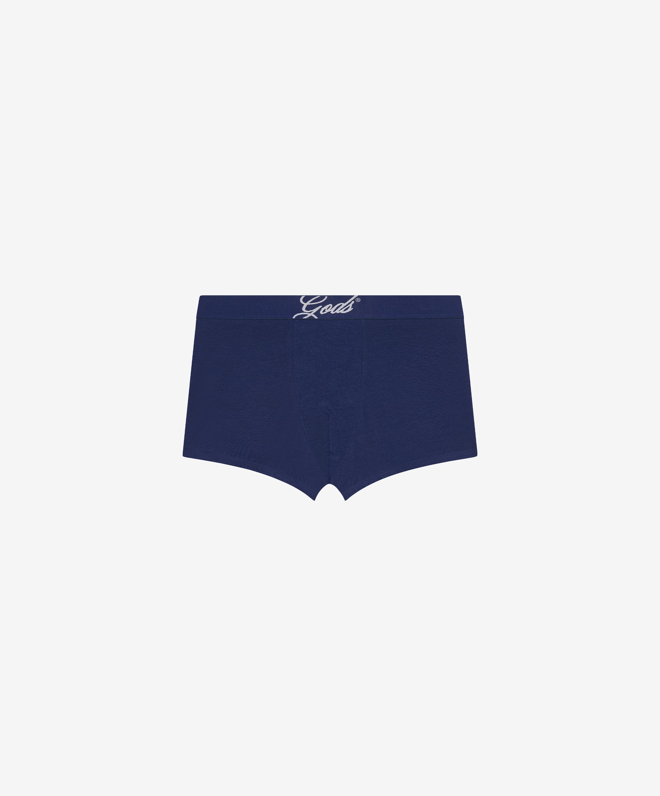 Gods Boxers Grey and Navy Pack