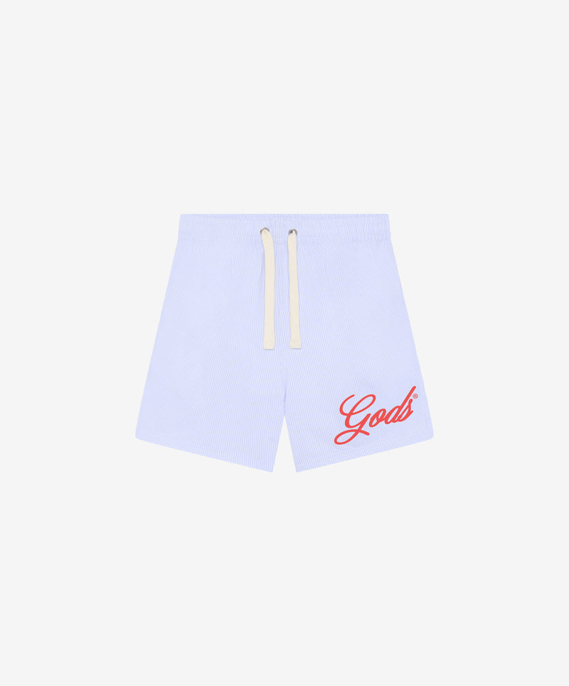 God's Swimsuit Stripped Blue
