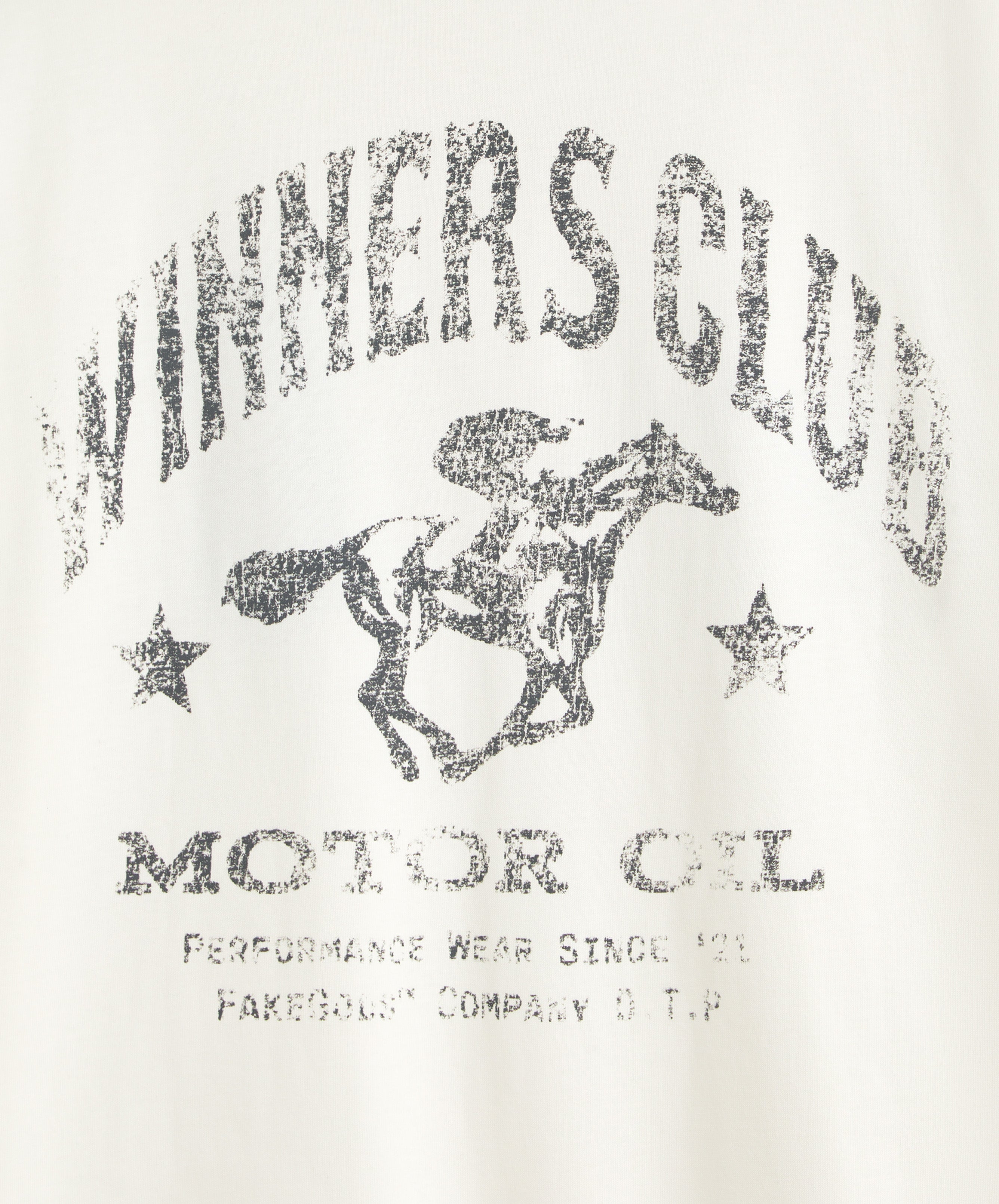Winners Club Boxy Tee Cream