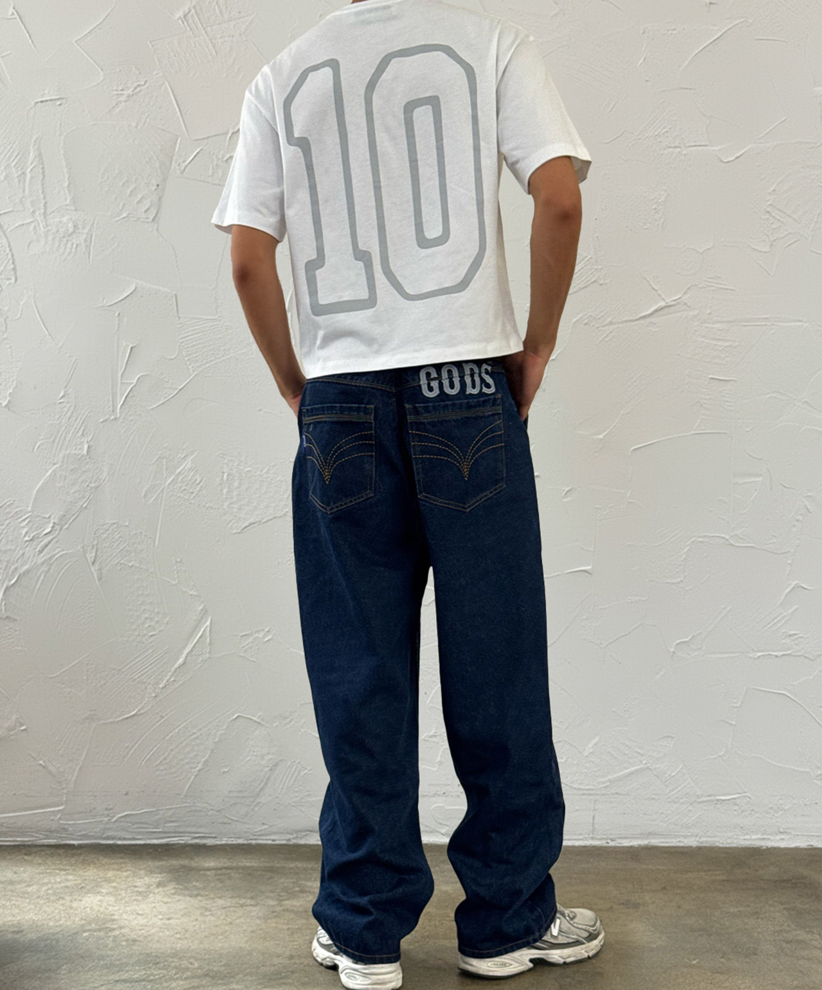 10 Boxy Tee White