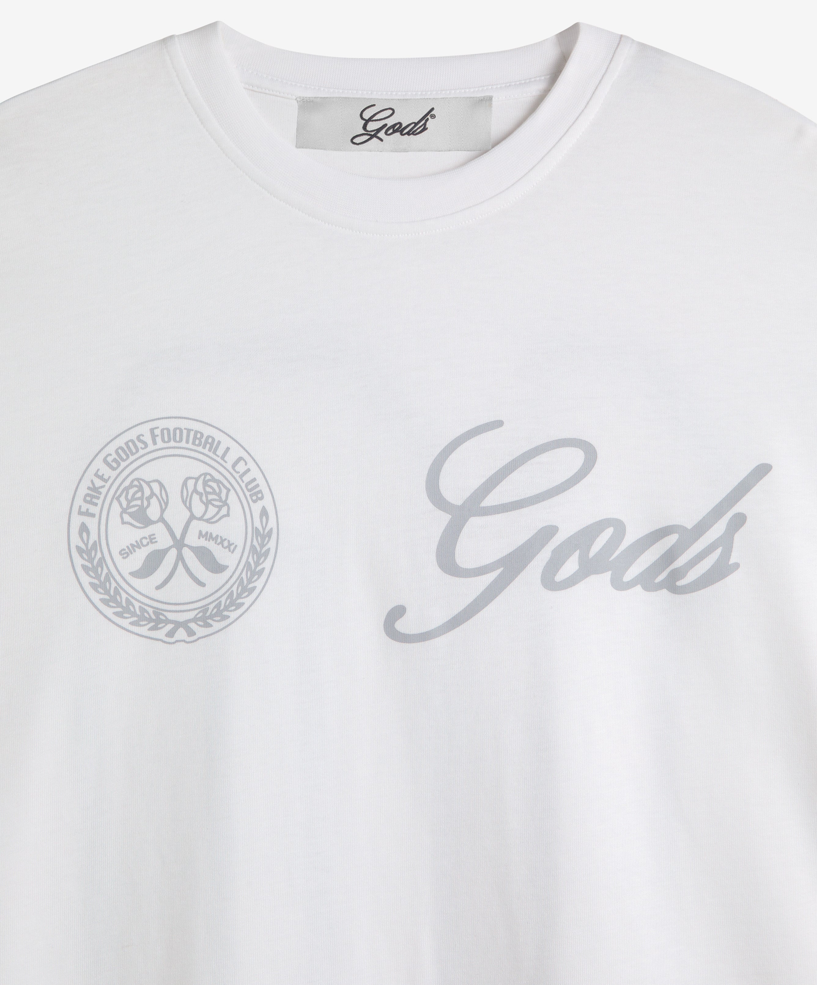 10 Boxy Tee White