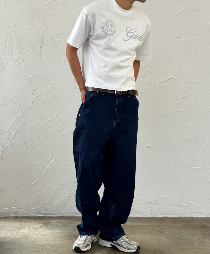 10 Boxy Tee White