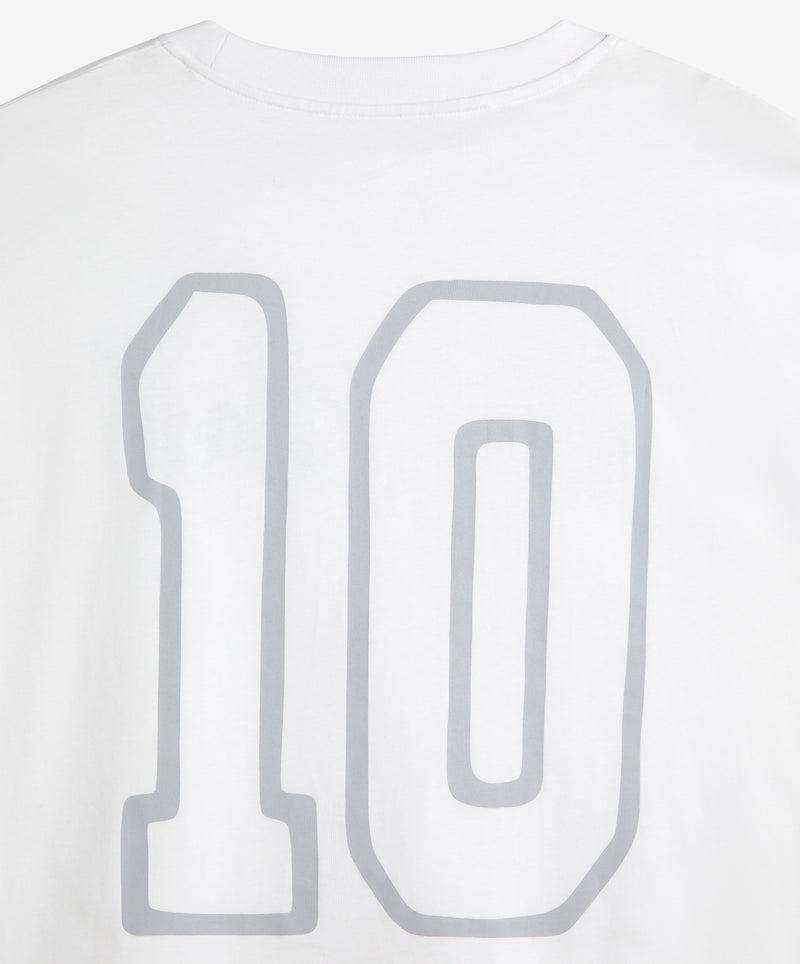 10 Boxy Tee White