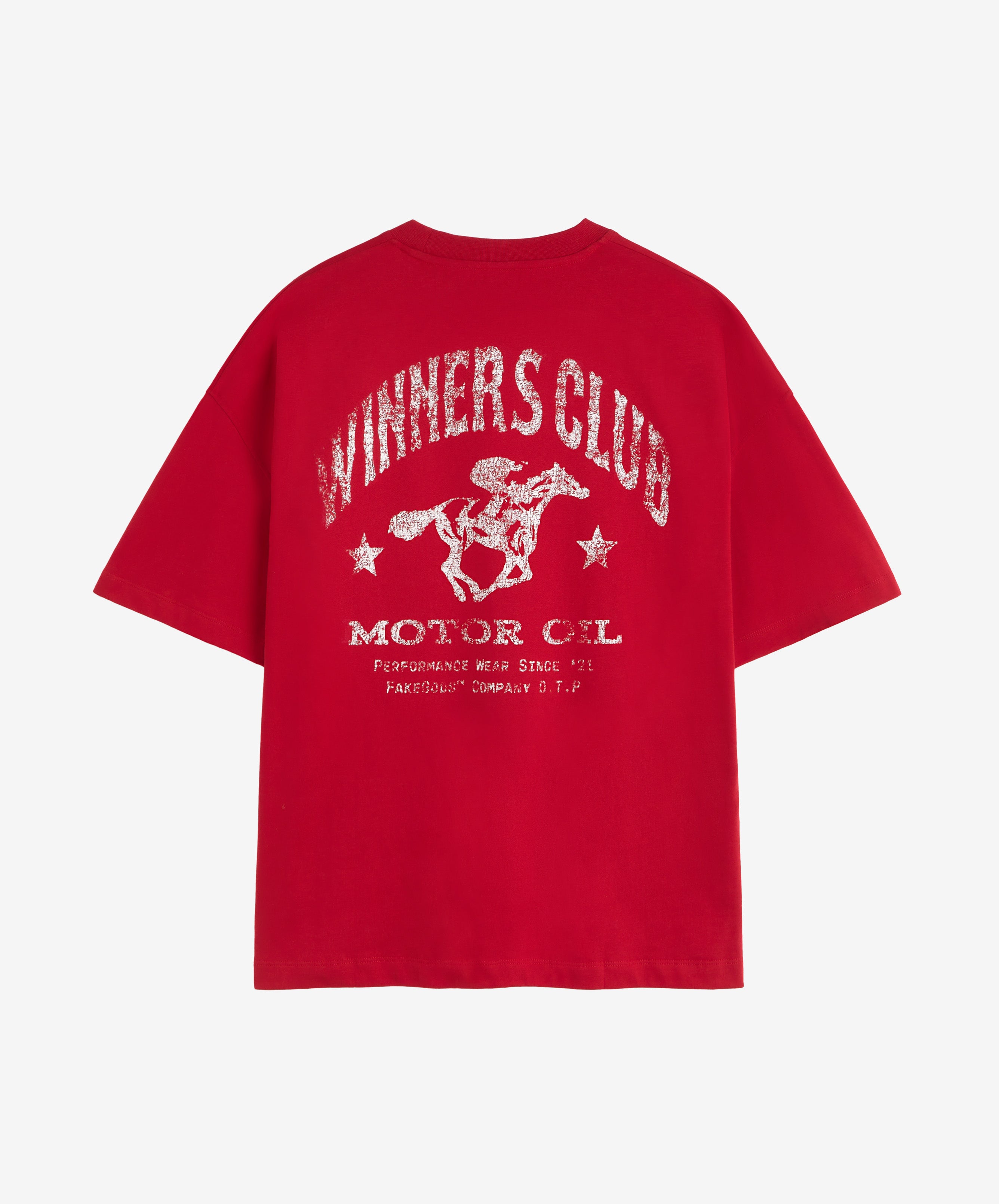 Winners Club Boxy Tee Red