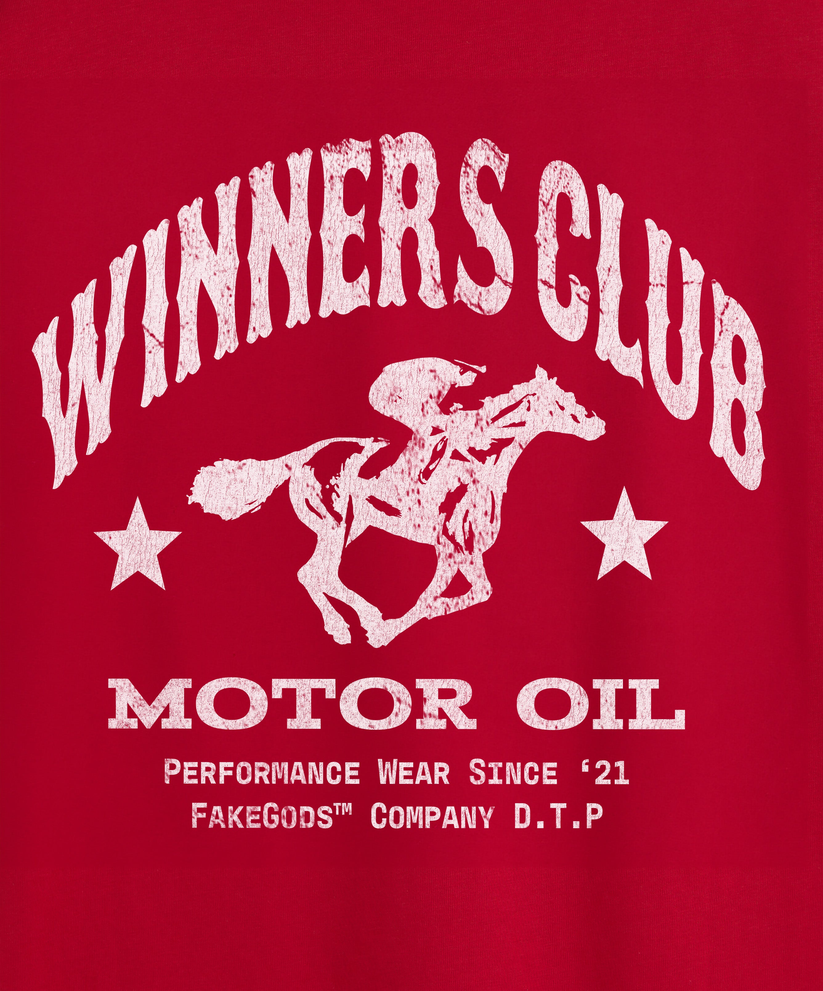 Winners Club Boxy Tee Red
