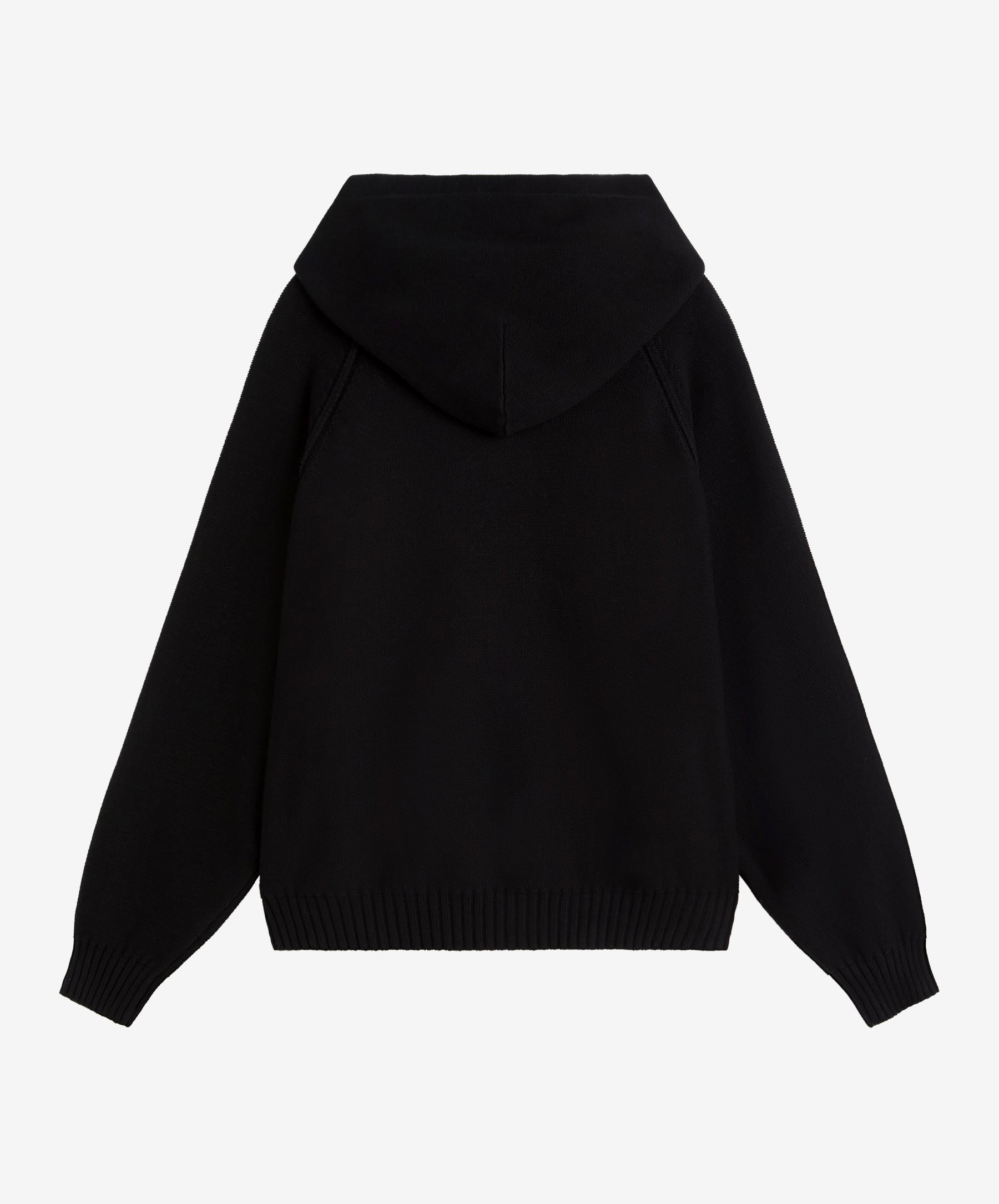 Gods Knitted Zipper Black