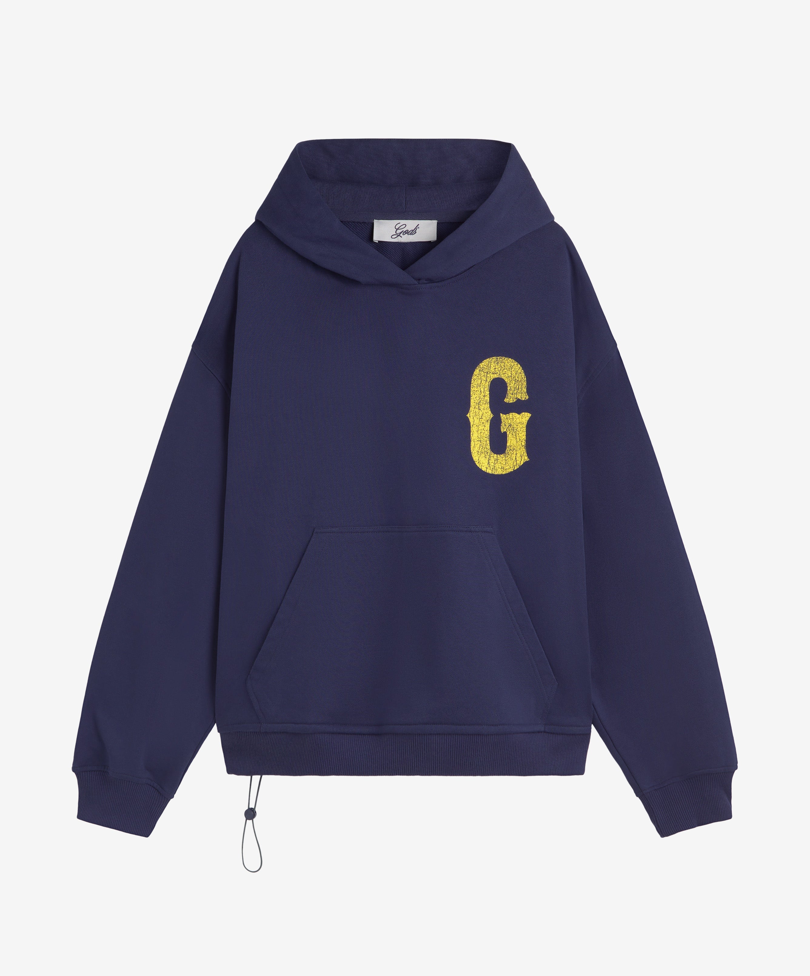 Winners Club Cropped Hoodie Navy