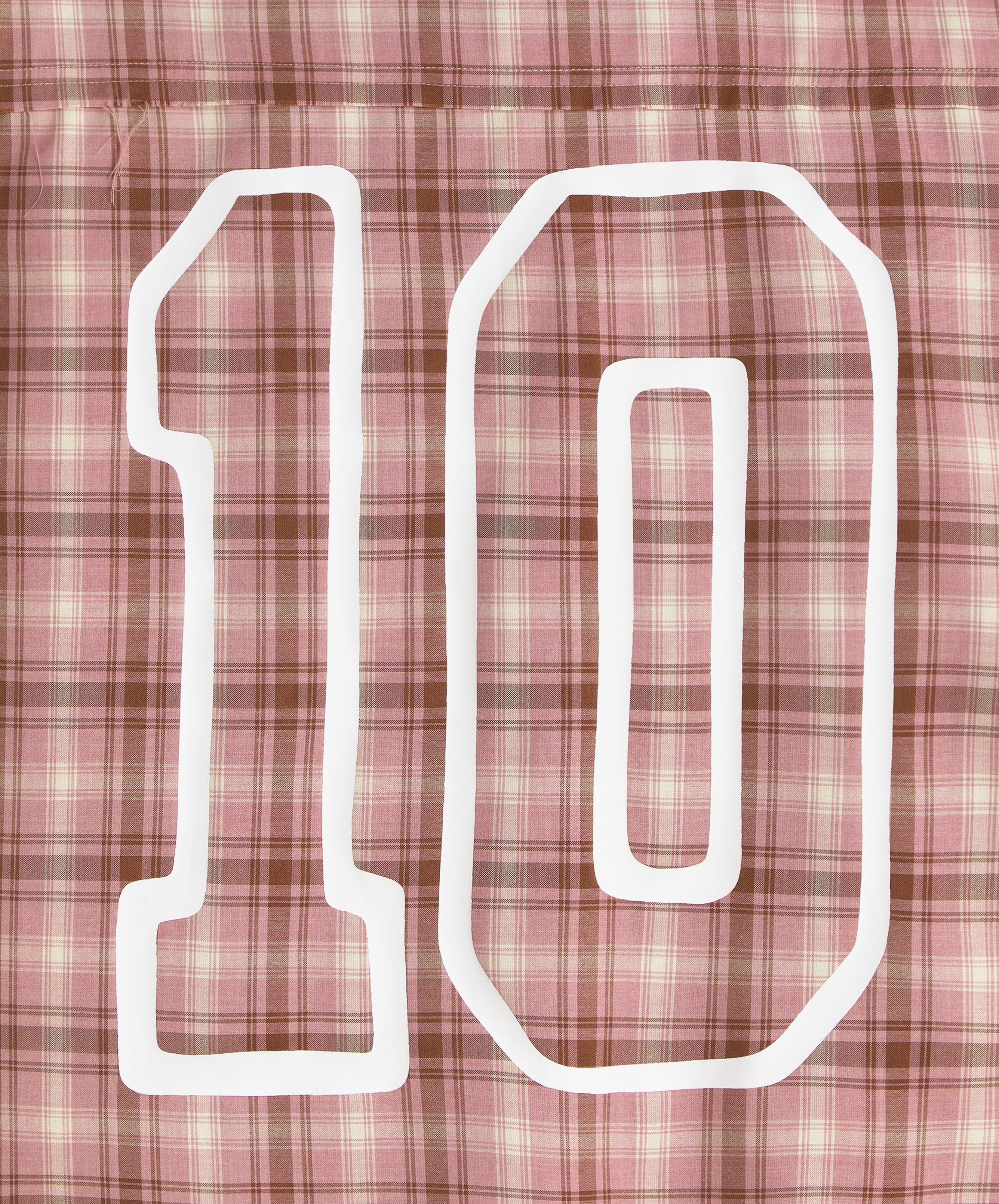 Plaid Layered Shirt Rose