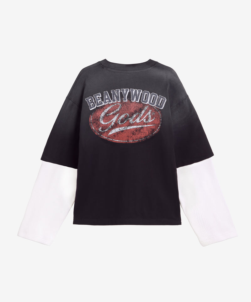 Layered Tee Dark Grey