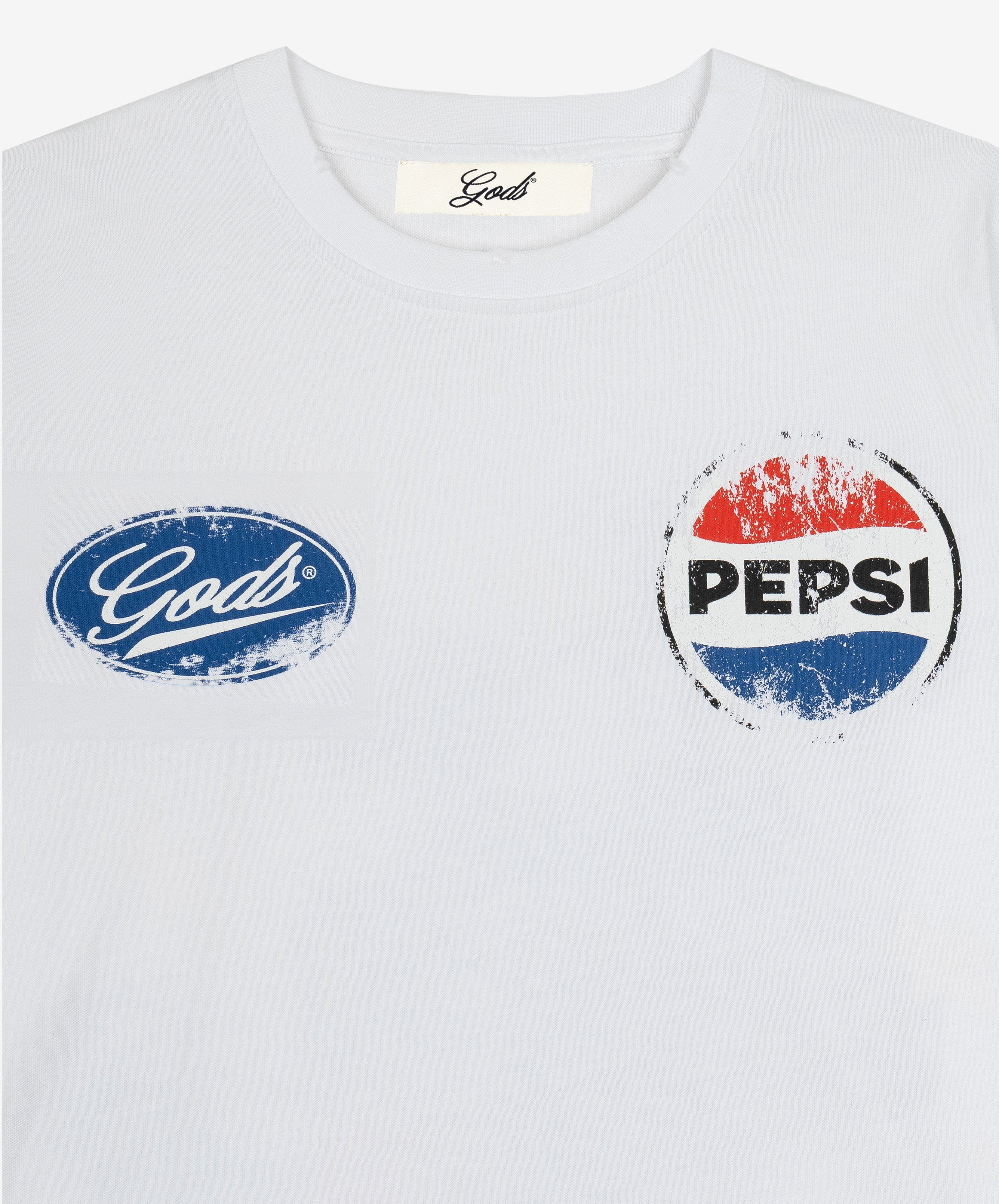 Racer Boxy Tee White