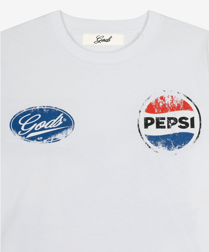 Racer Boxy Tee White