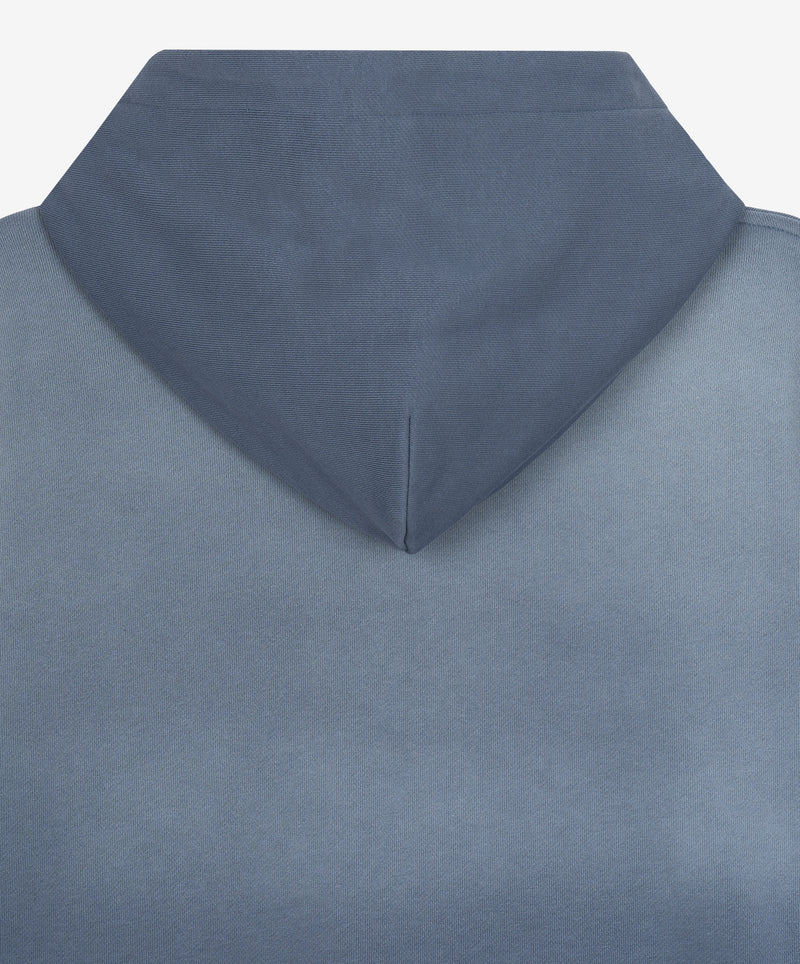 Pitstop Cropped Hoodie Grey