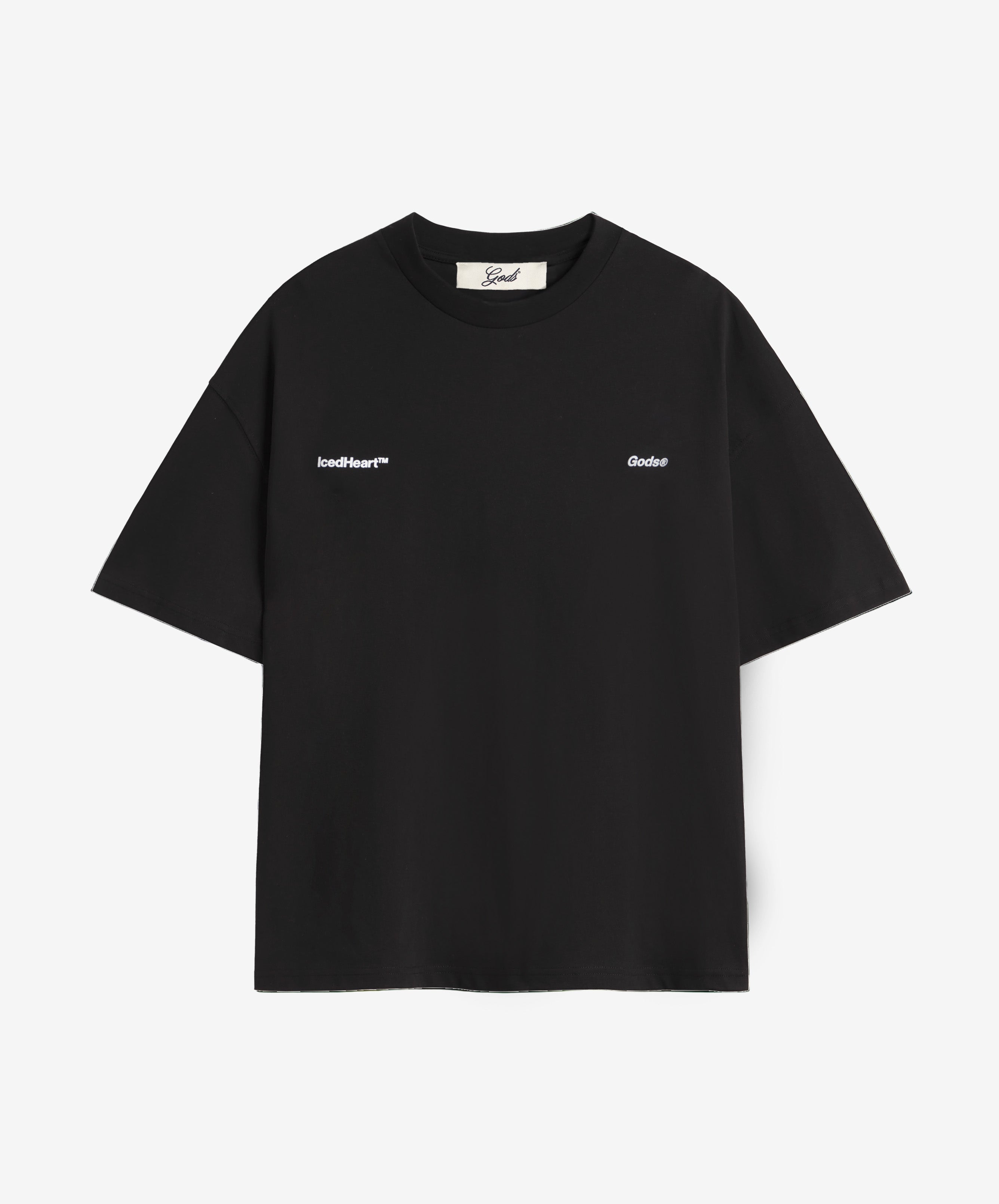 Iced Heart Tee Black