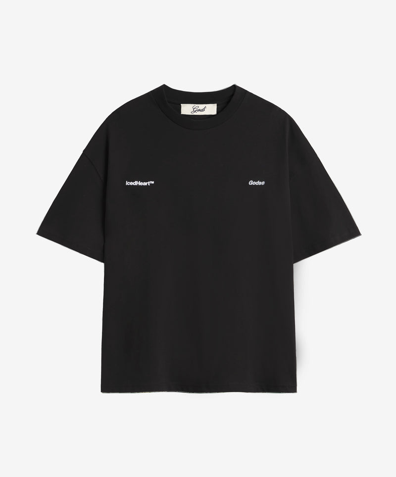 Iced Heart Tee Black