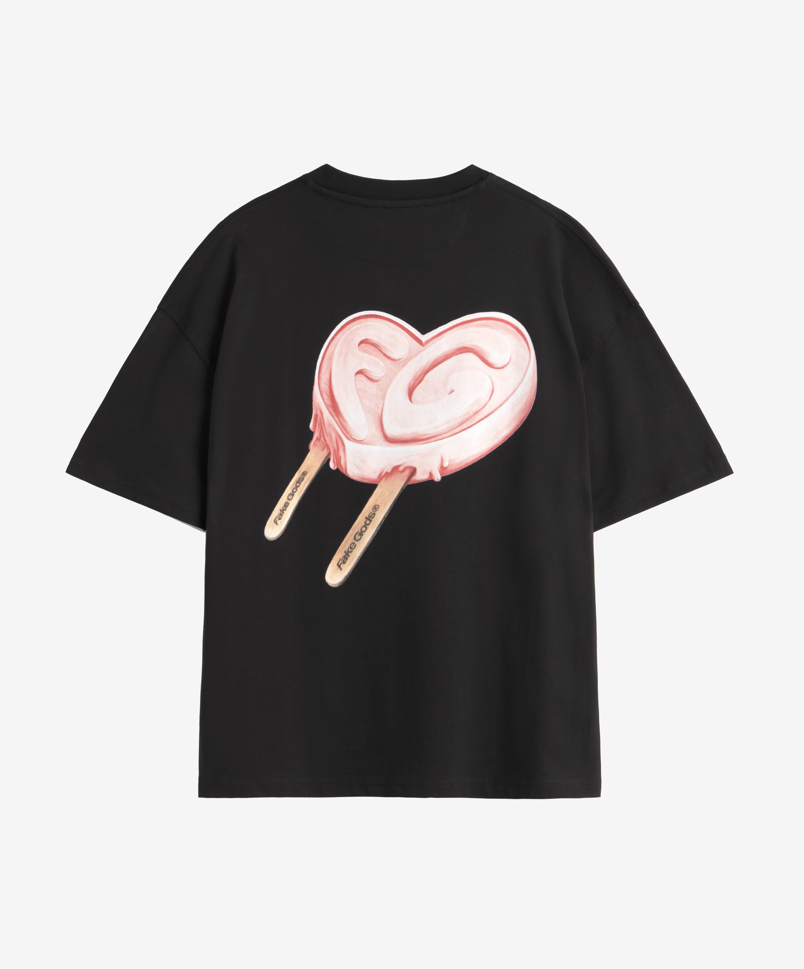 Iced Heart Tee Black