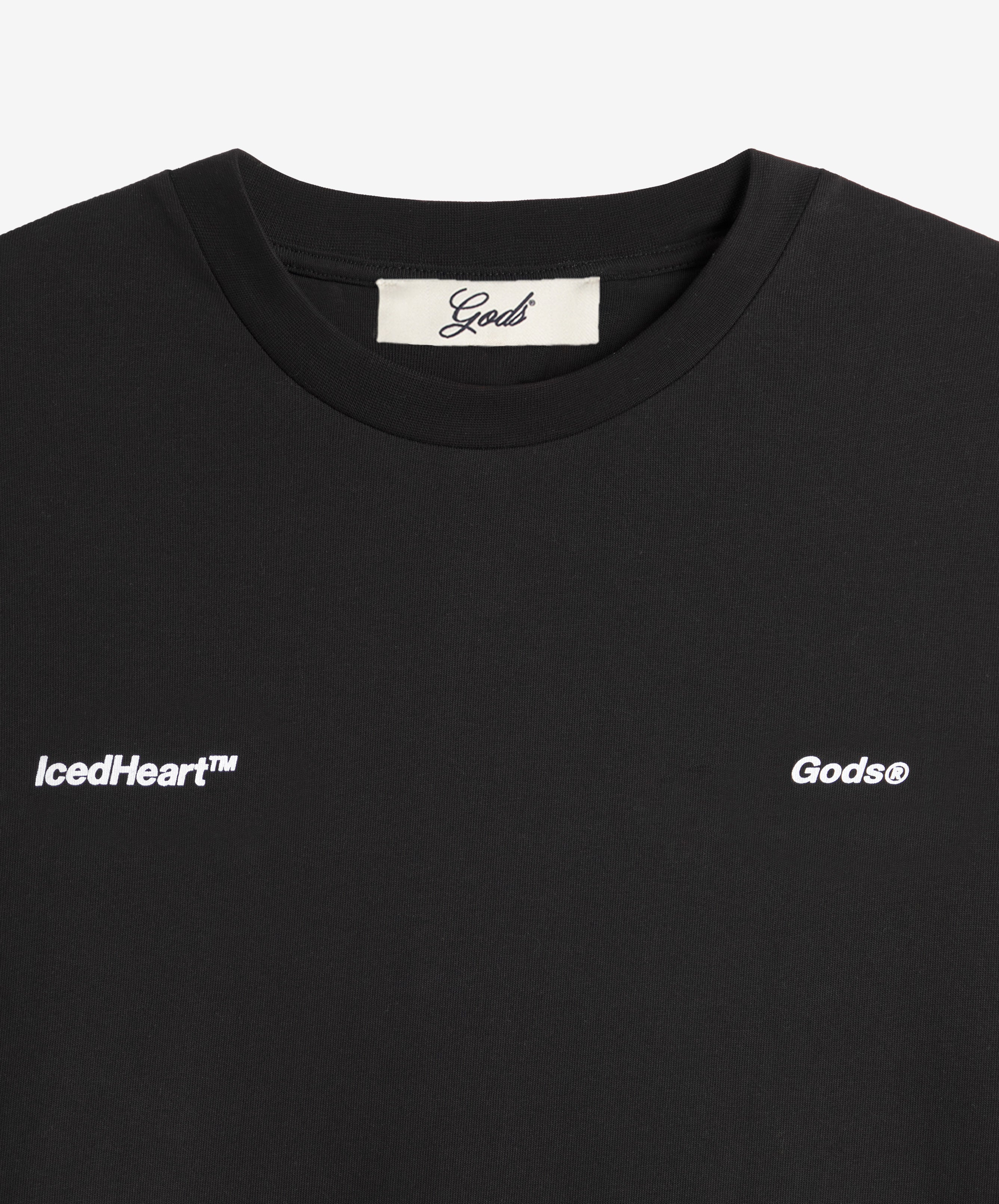 Iced Heart Tee Black