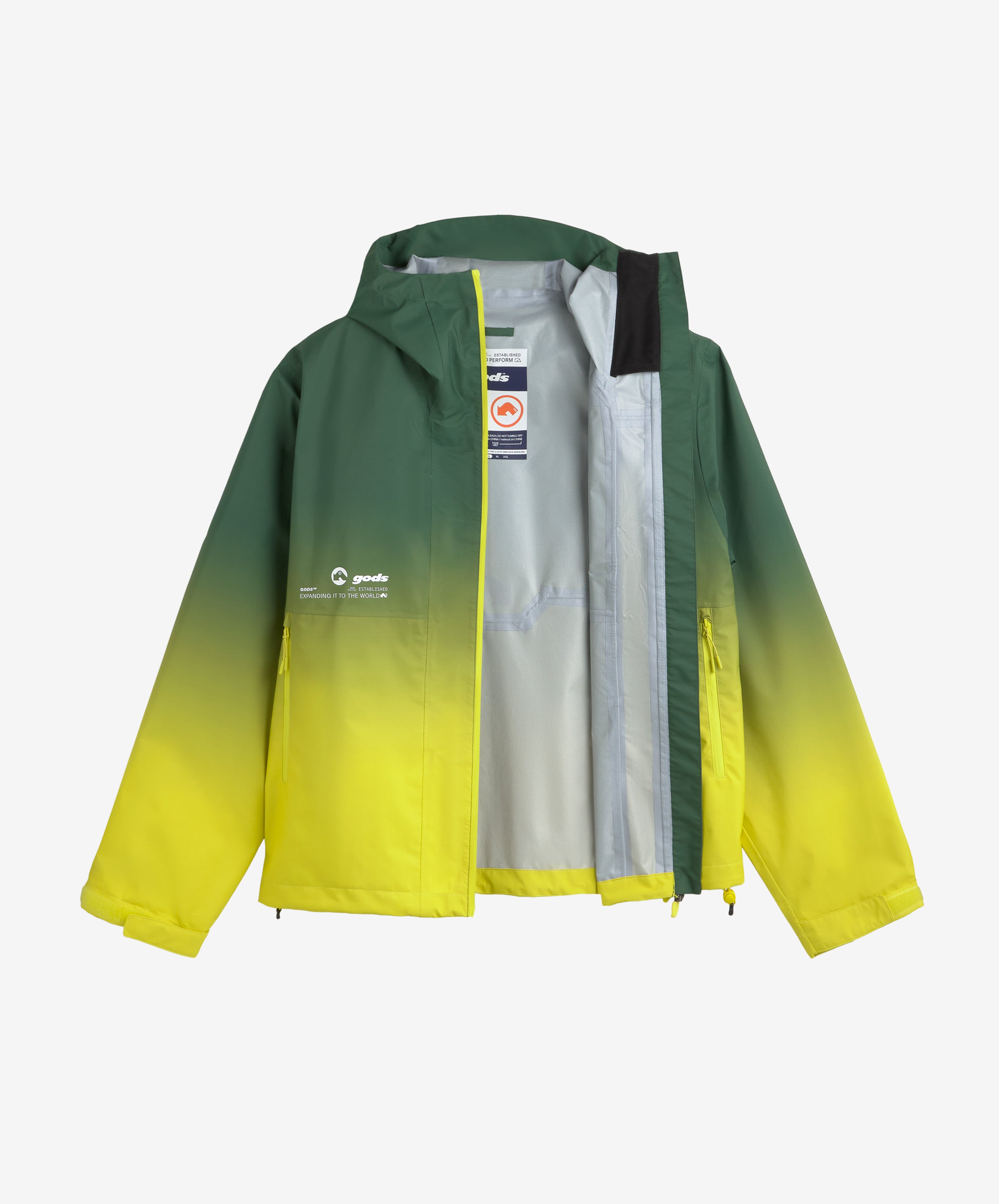 3-Layer Jacket Green