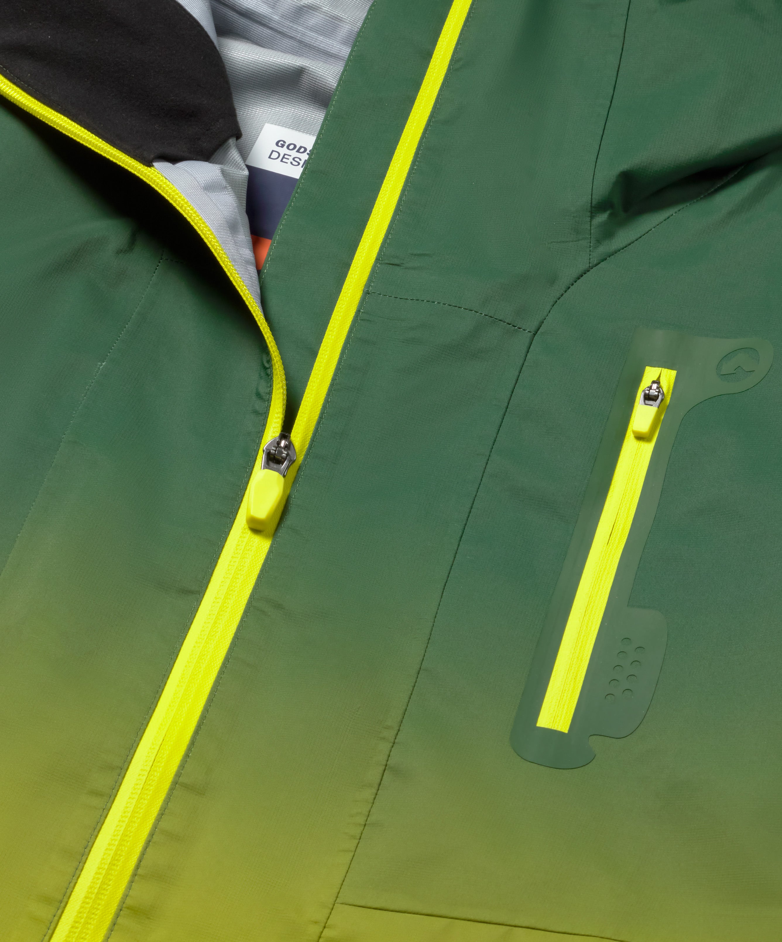 3-Layer Jacket Green