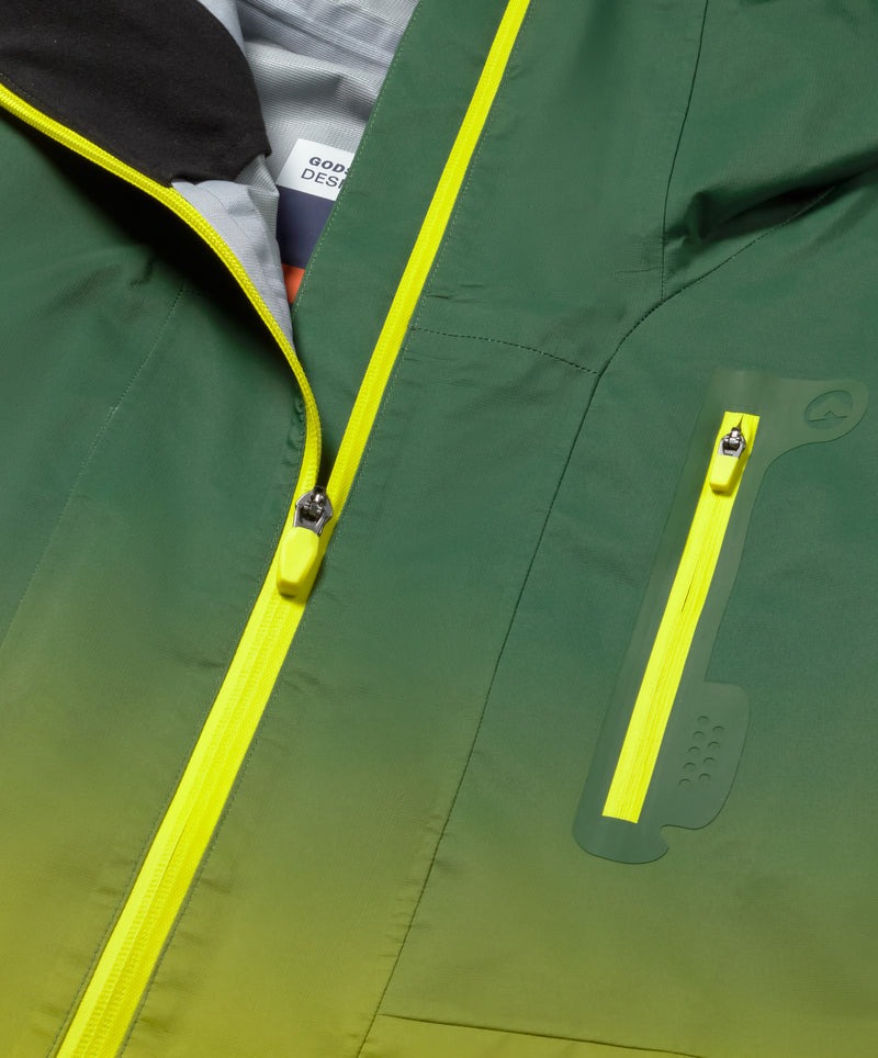 3-Layer Jacket Green