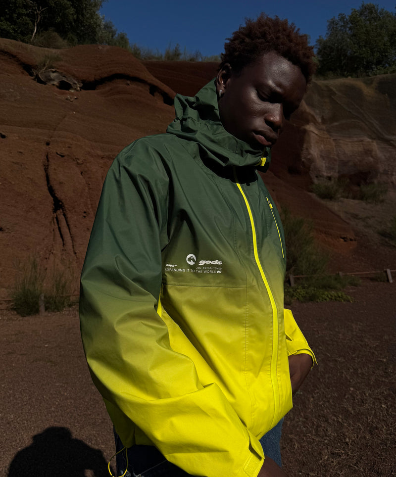 3-Layer Jacket Green