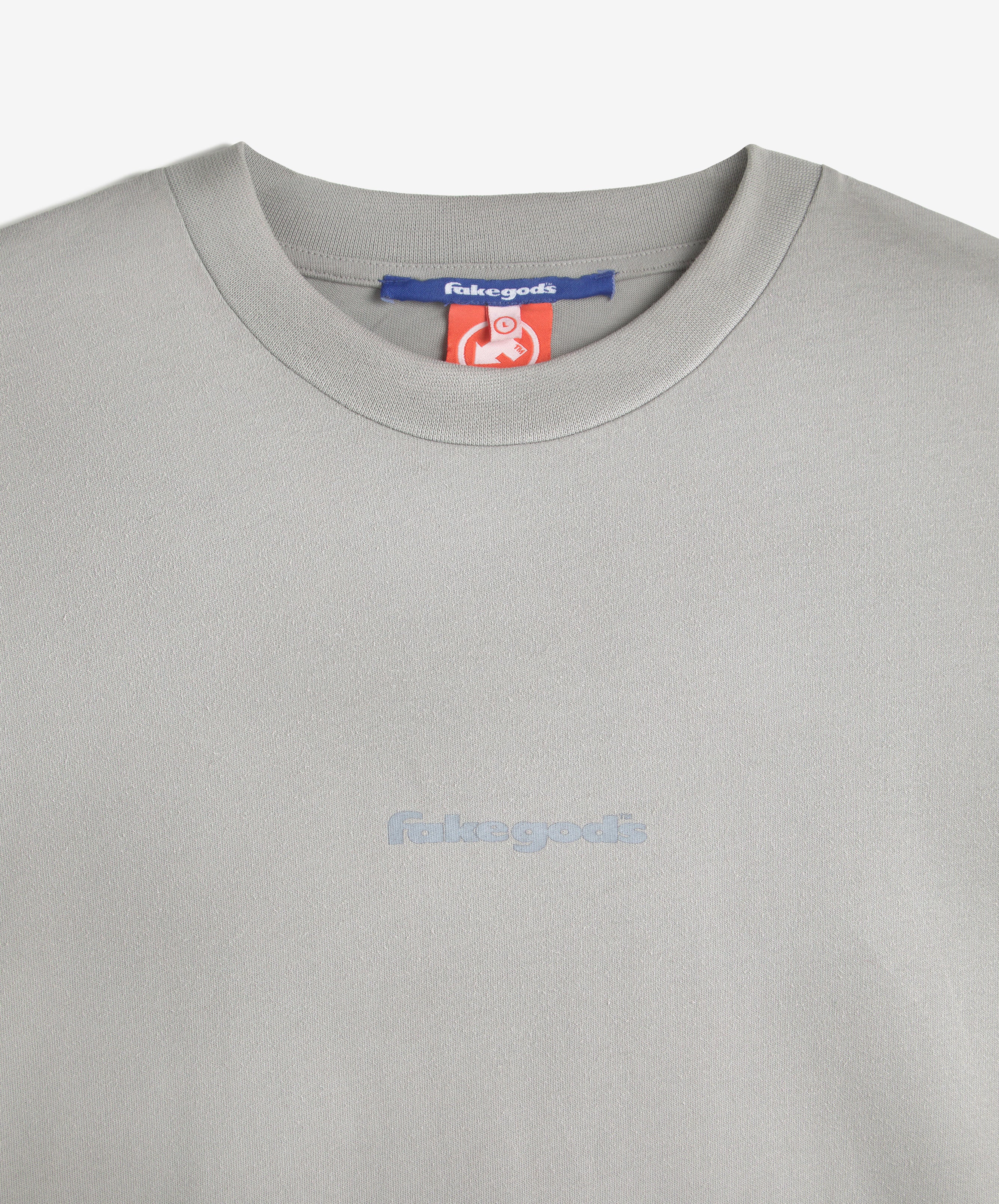 Sports School Usa Boxy Tee Grey