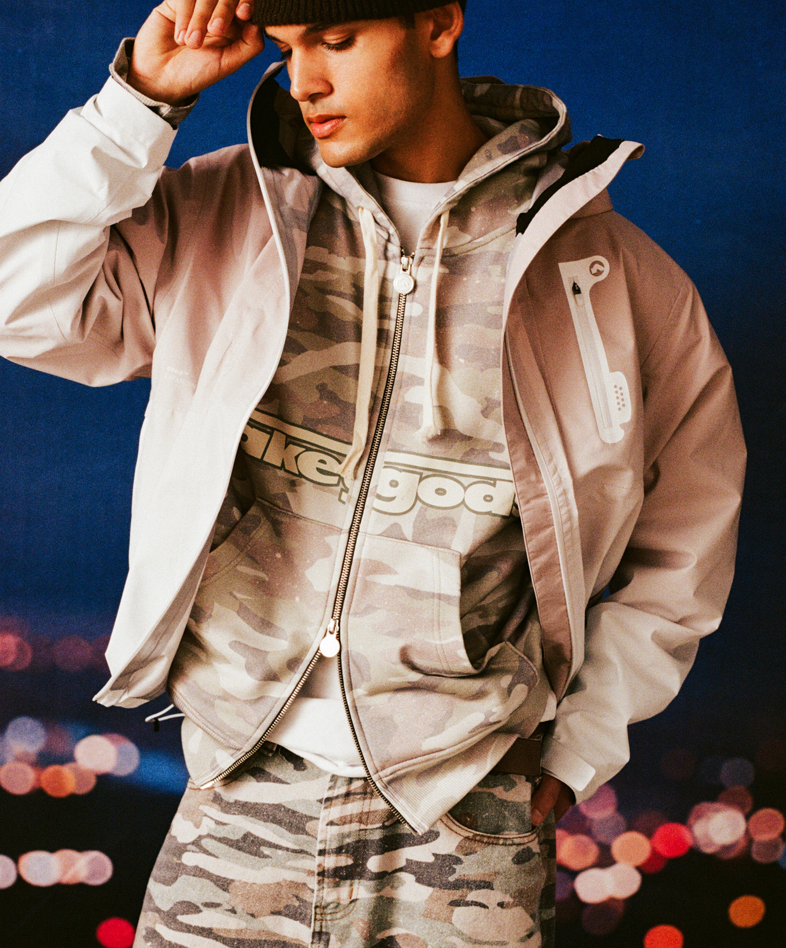 3-Layer Jacket Grey