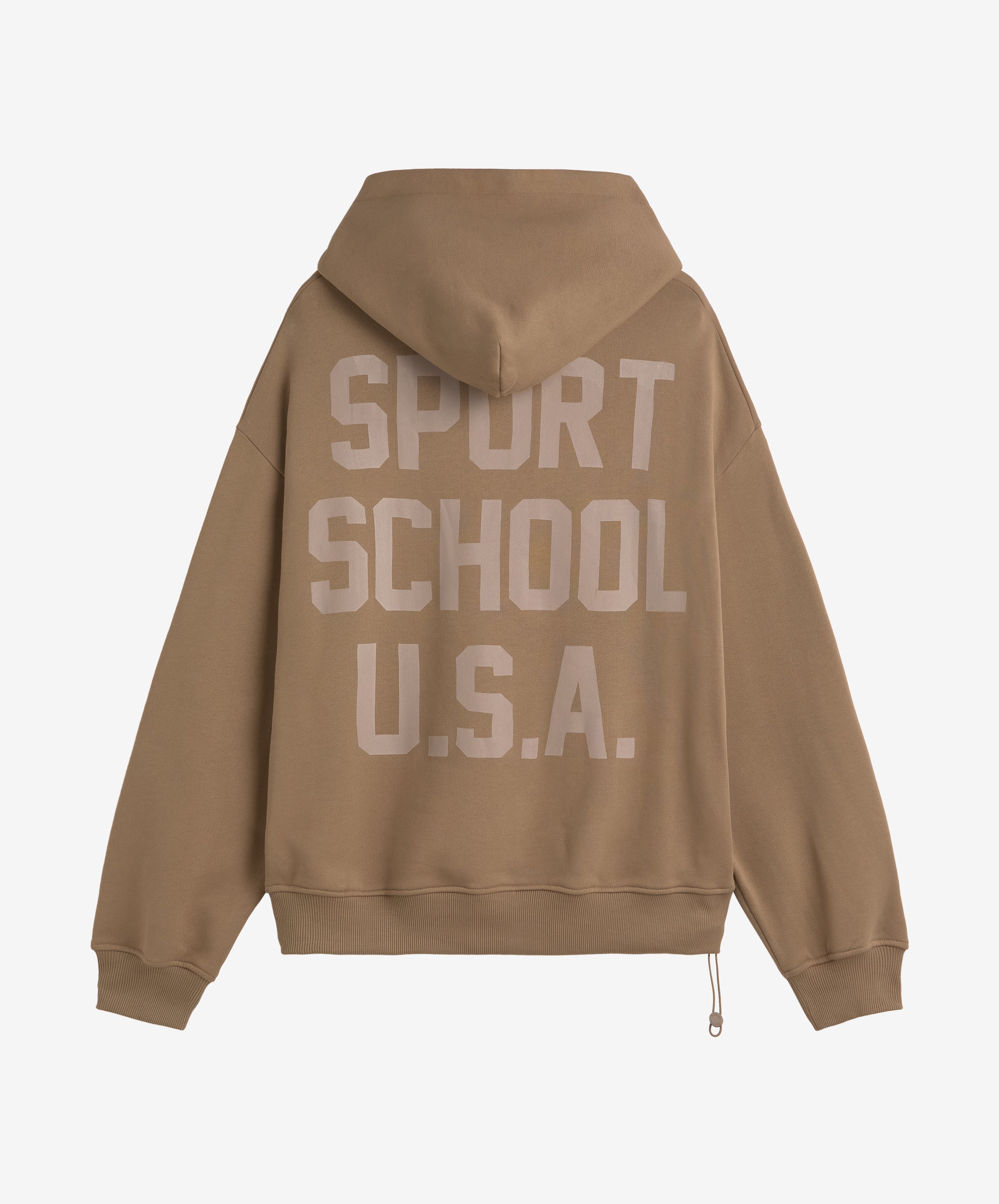 Fg School Usa Hoodie Brown
