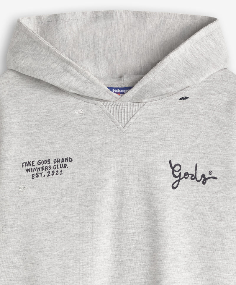 Gods Hoodie Grey Melange