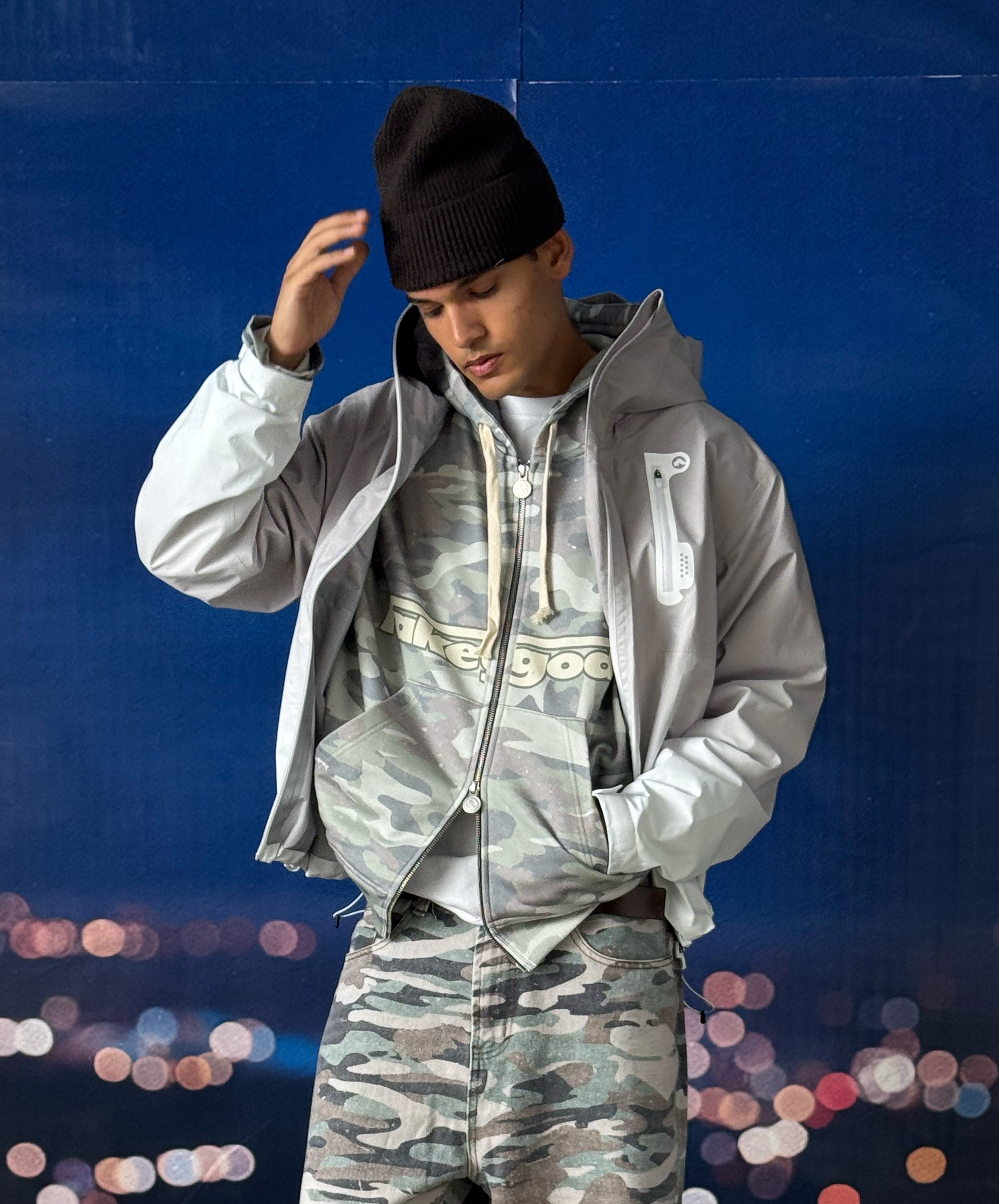 Imperatore Zipper Camouflage