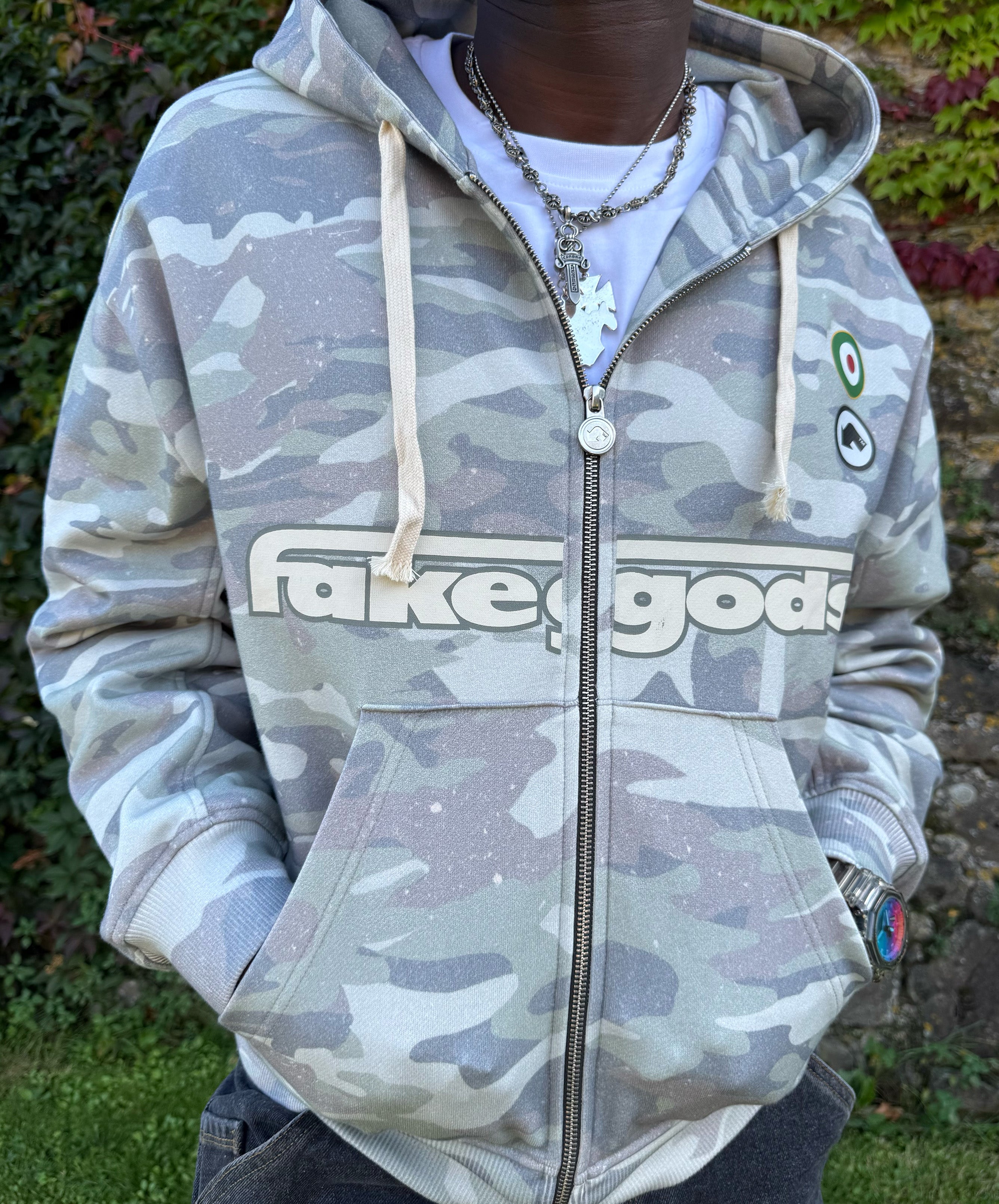 Imperatore Zipper Camouflage
