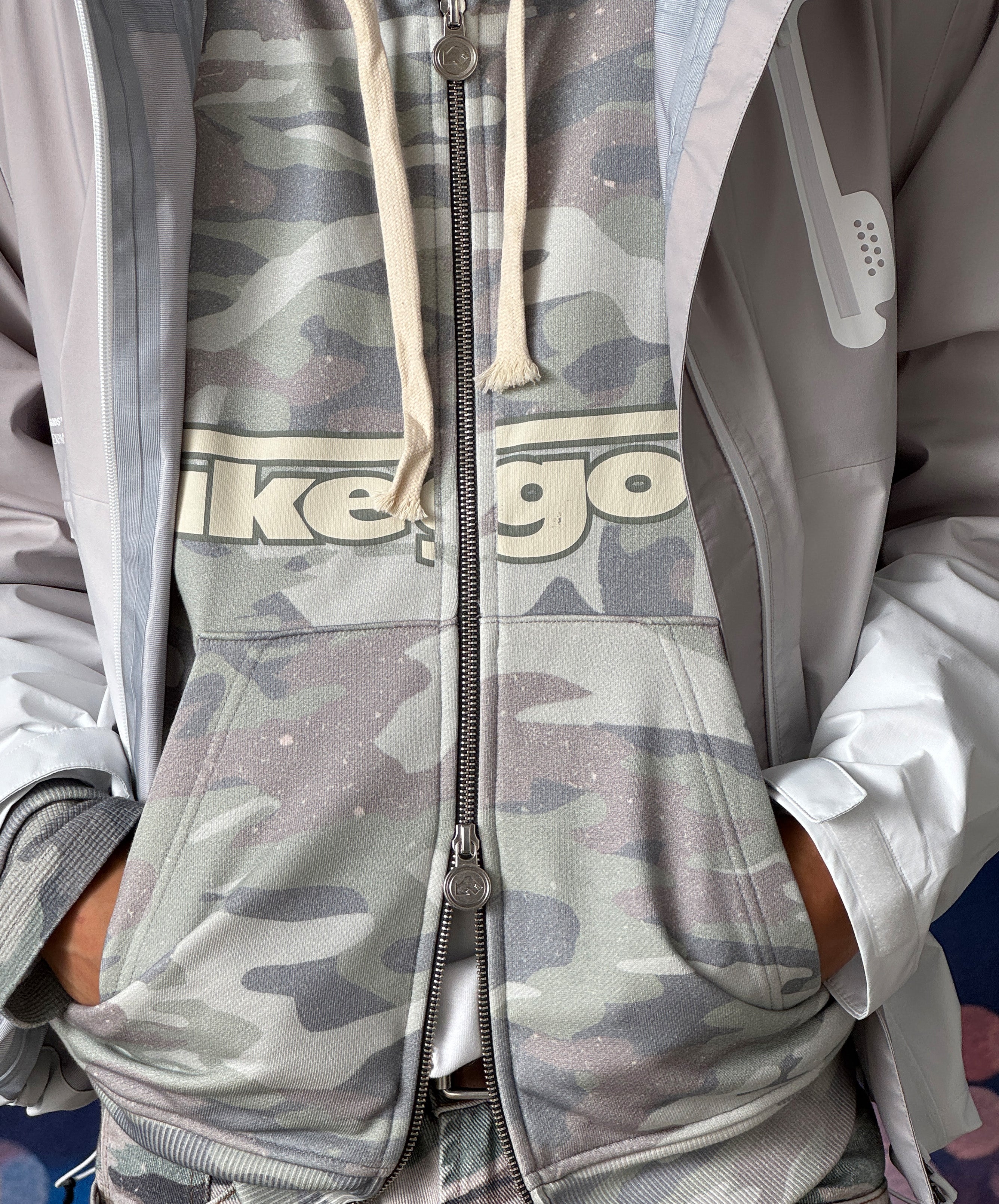 Imperatore Zipper Camouflage