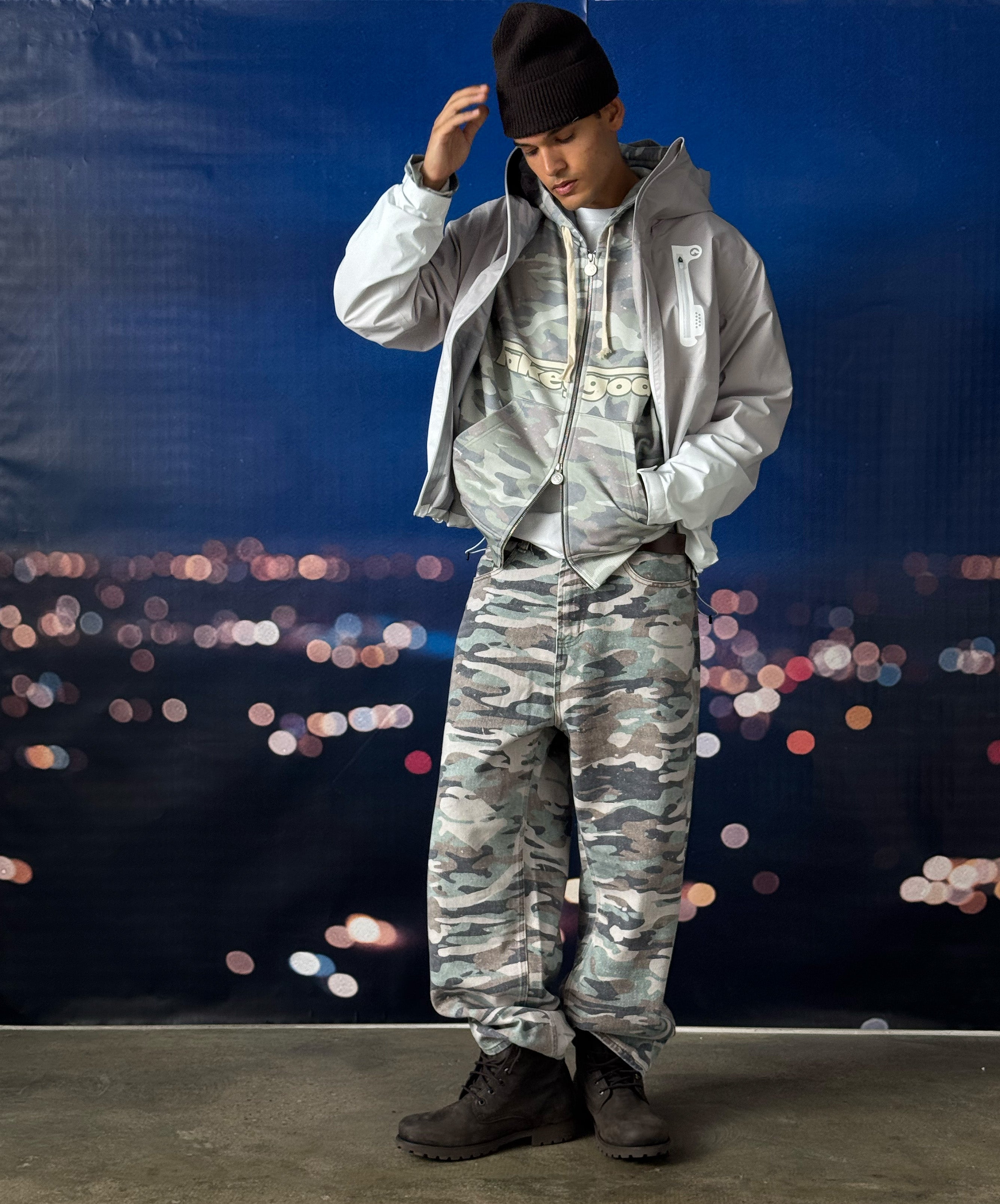 Imperatore Zipper Camouflage