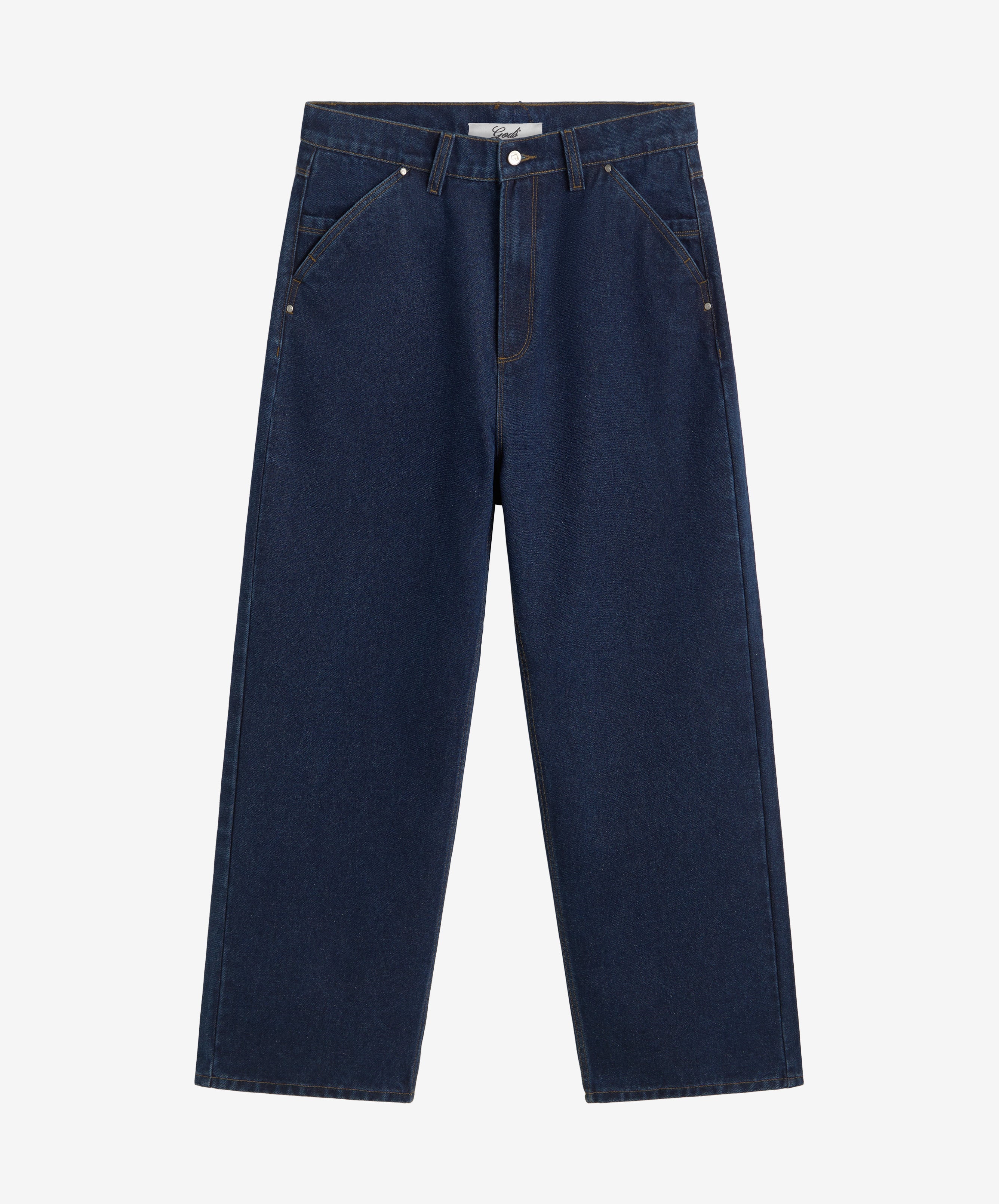 Baggy Denim Jeans Navy
