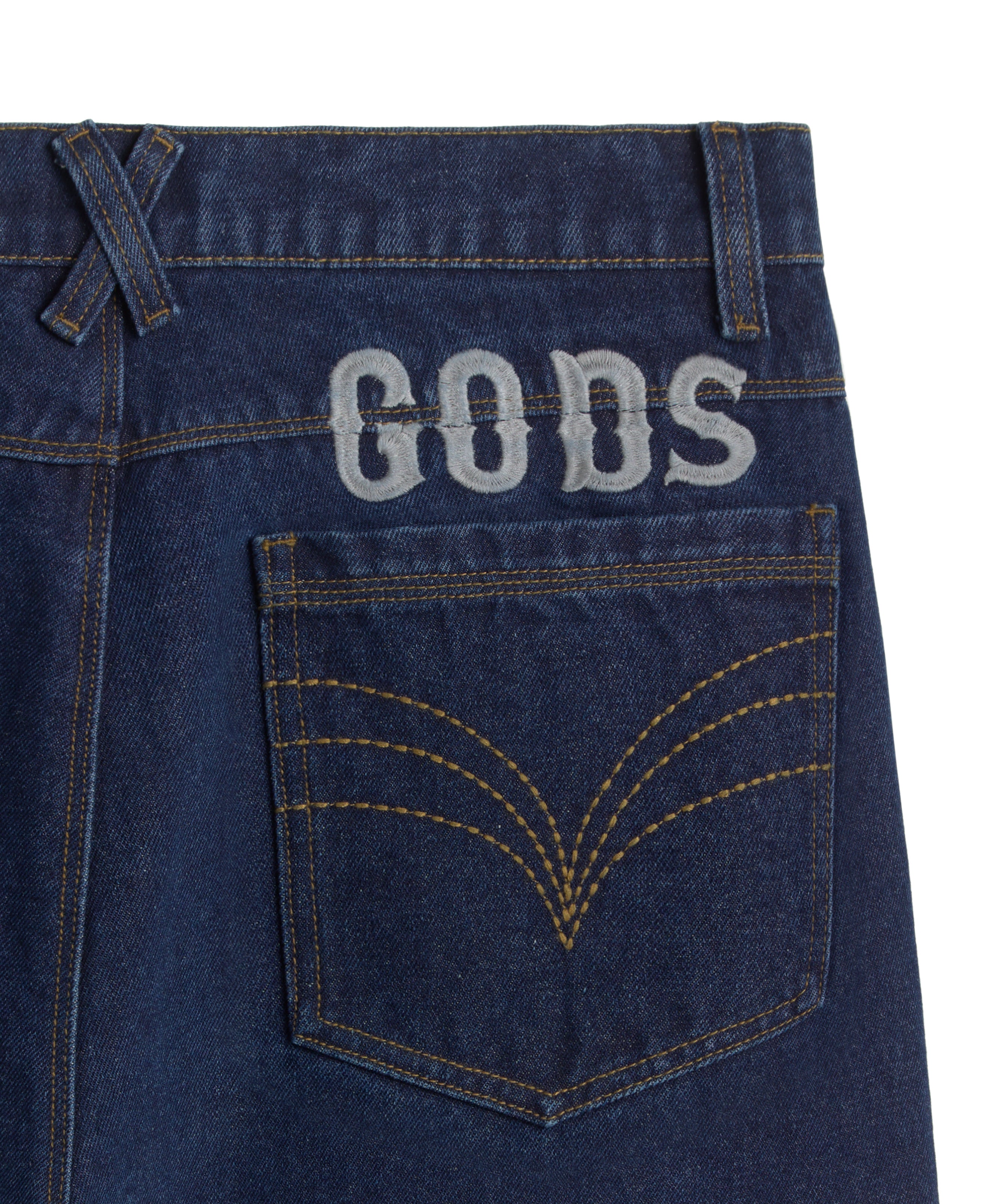 Baggy Denim Jeans Navy