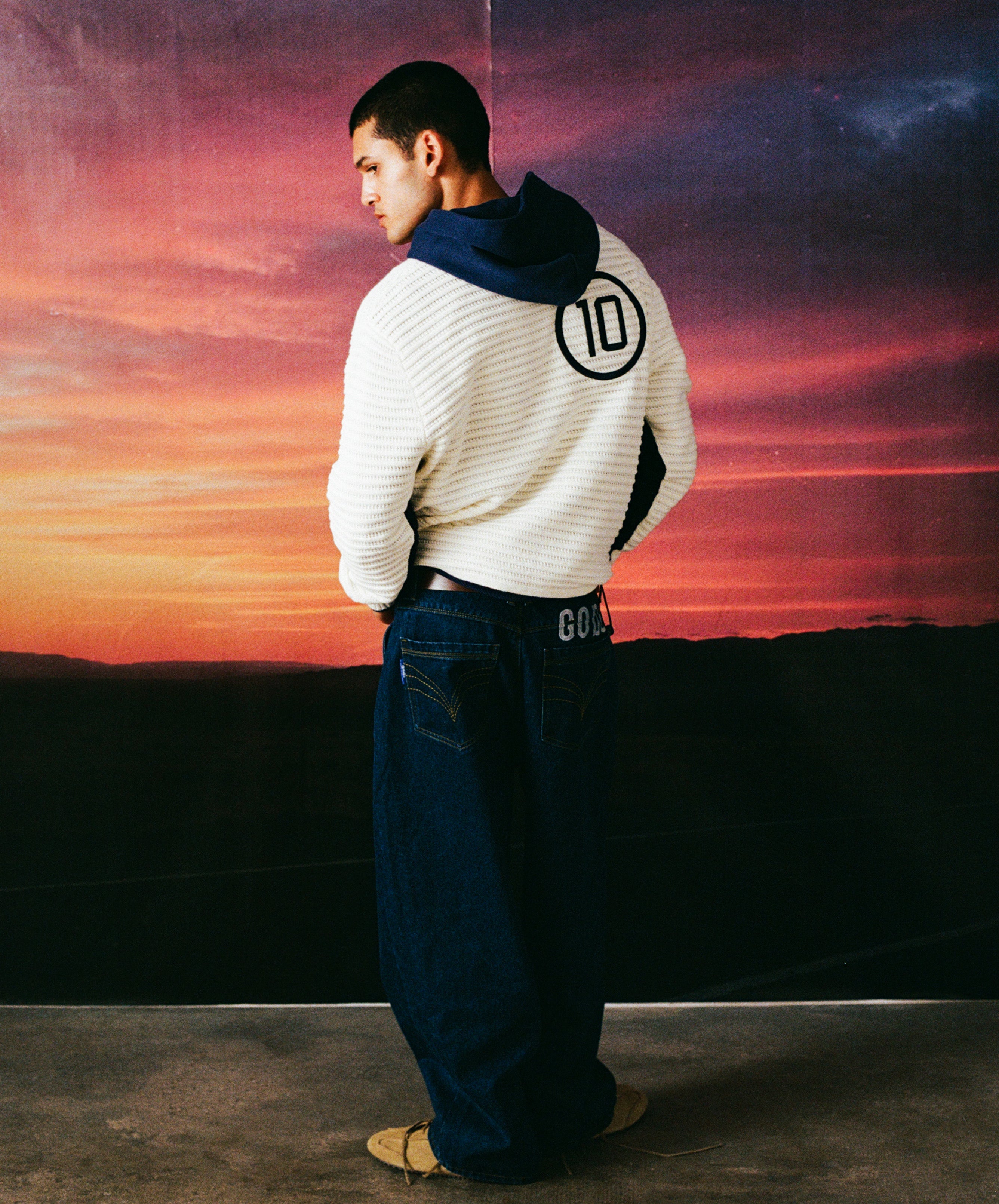 Gods FC Knitted Sweater Cream