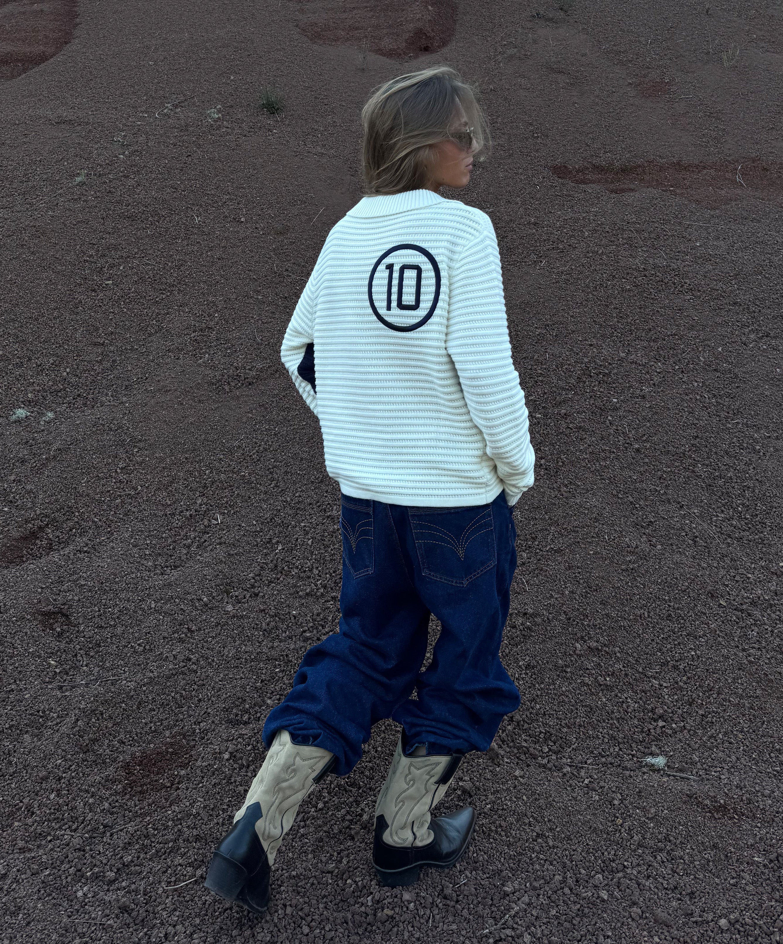 Gods FC Knitted Sweater Cream