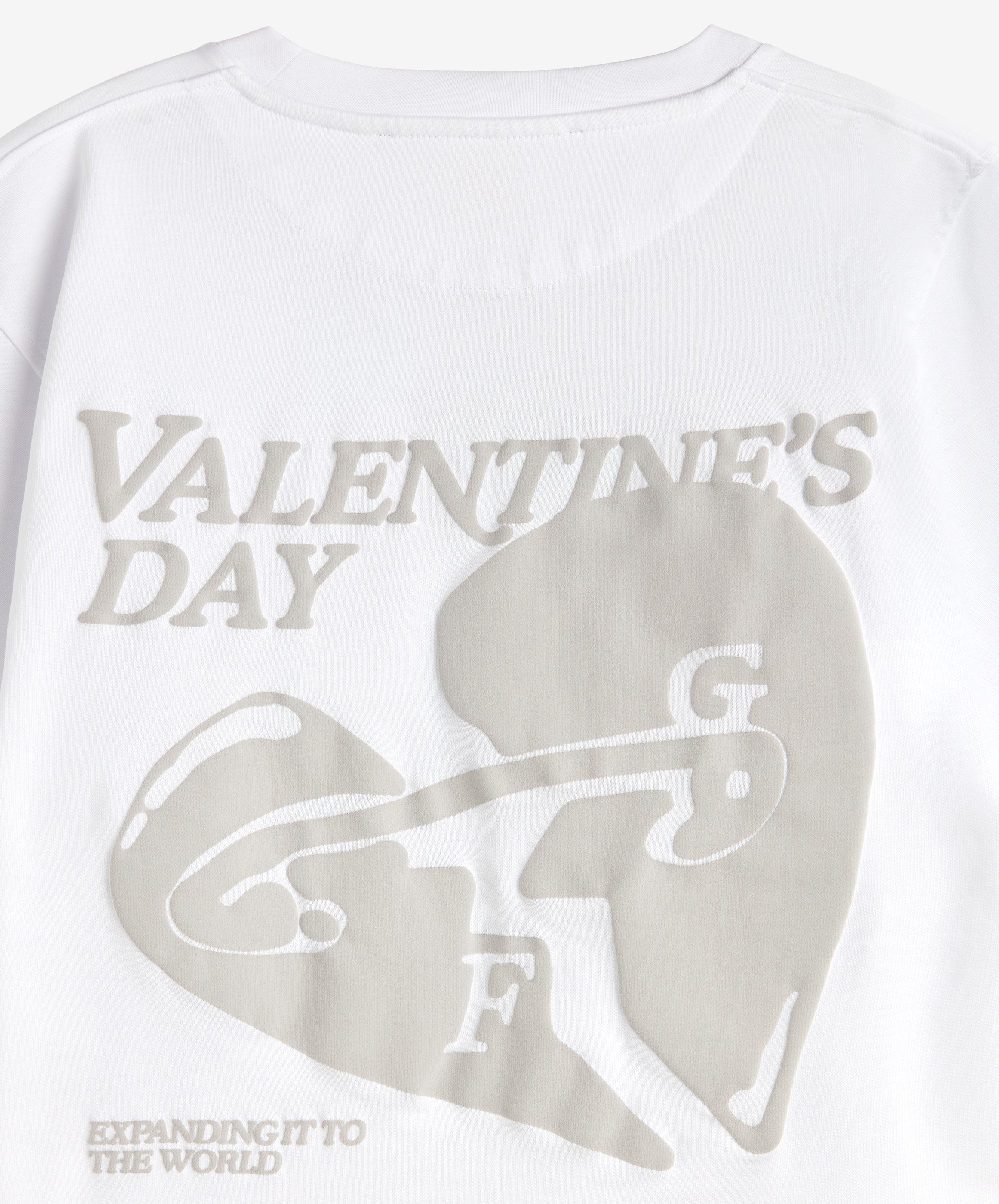 Valentine'S Tee Monochrome White
