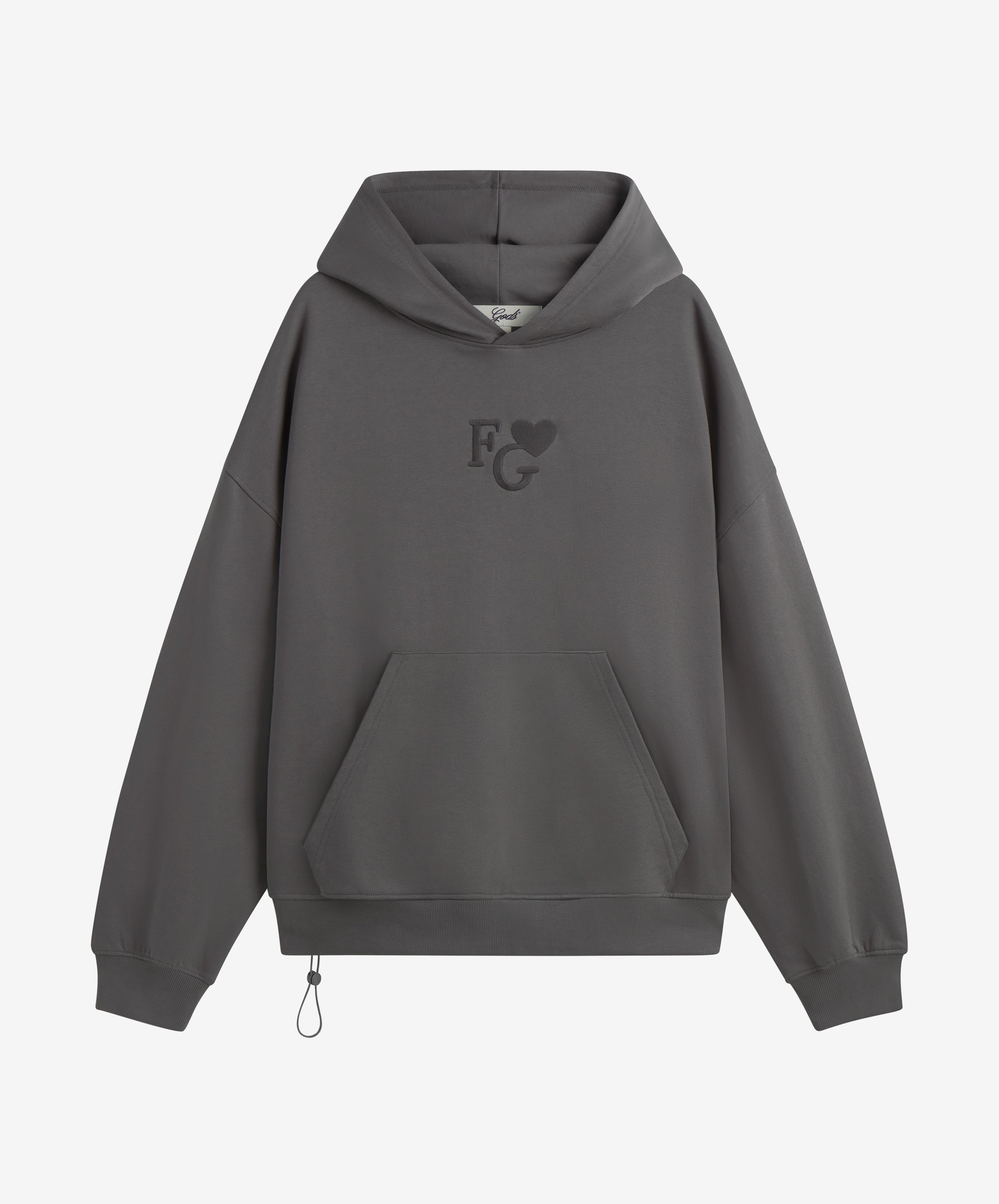 Valentine's Hoodie Dark Grey