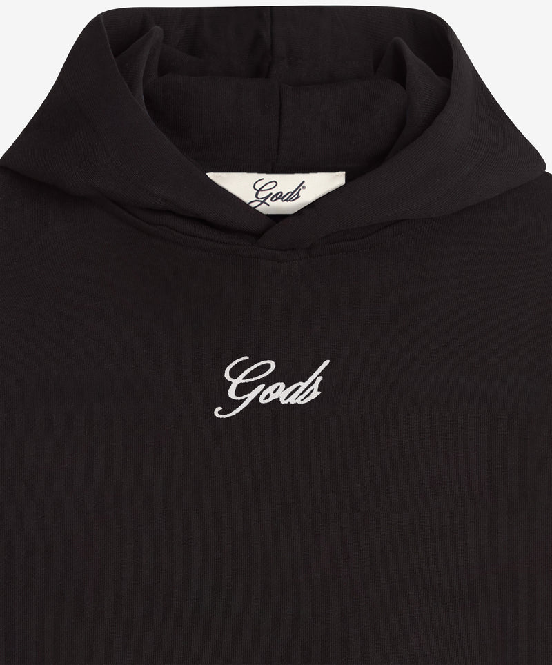 Iced Heart Hoodie Black