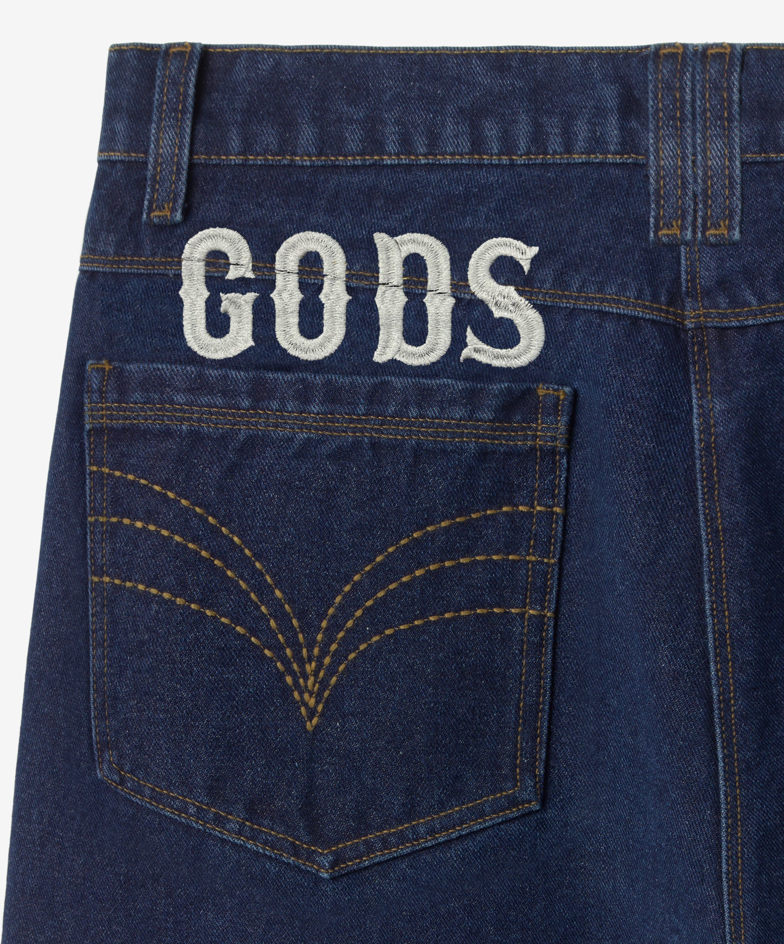 Baggy Denim Jeans Navy