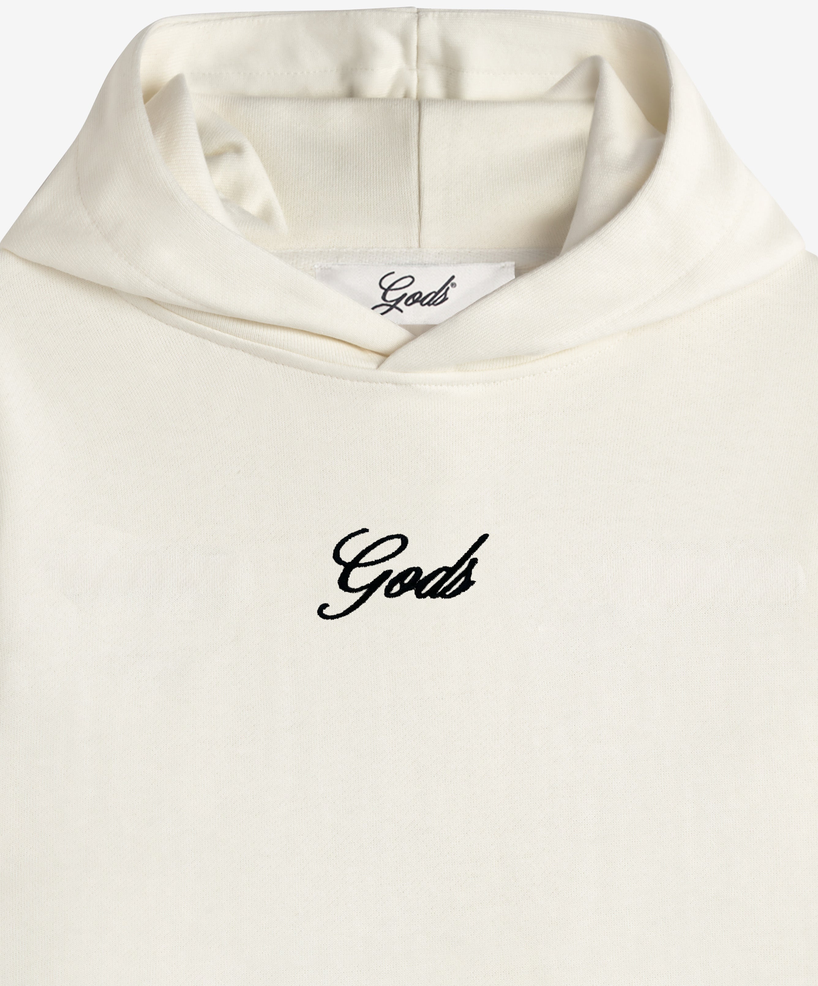 Iced Heart Hoodie Cream