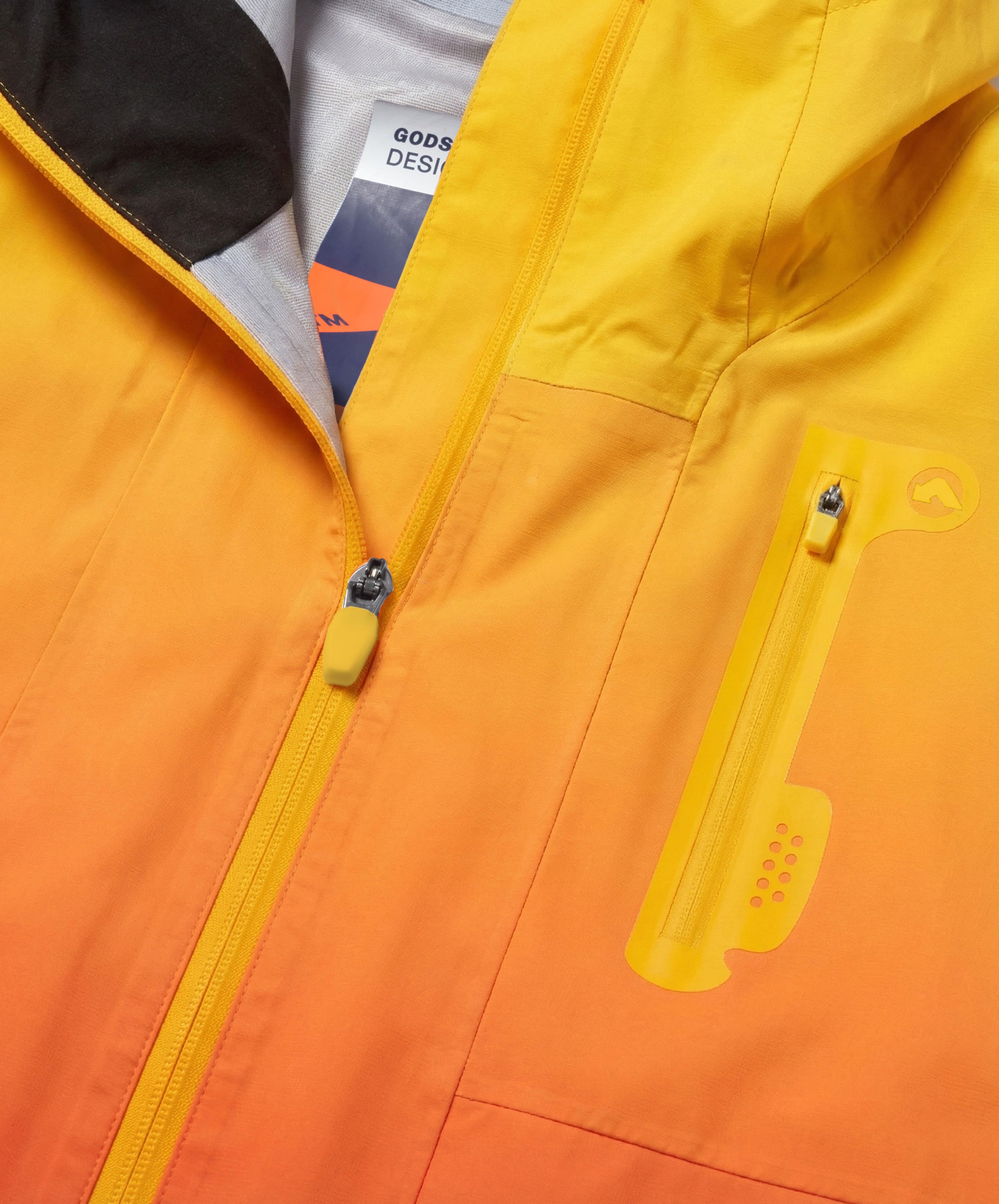 3-Layer Jacket Orange