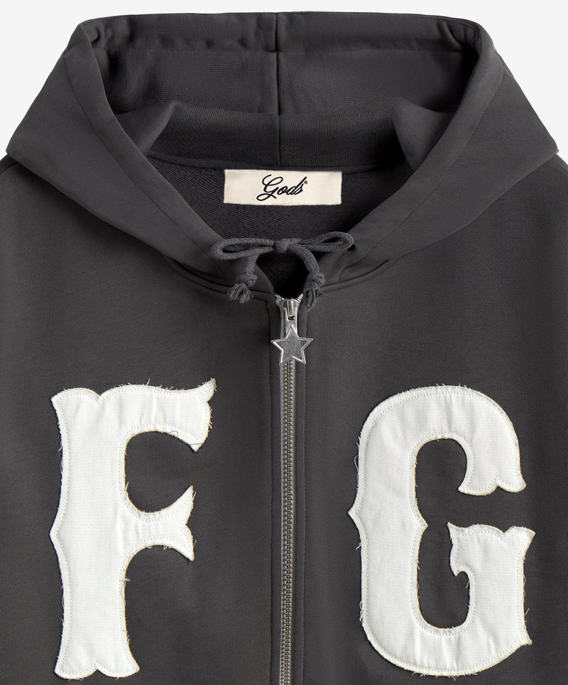Fg Zipper Dark Grey