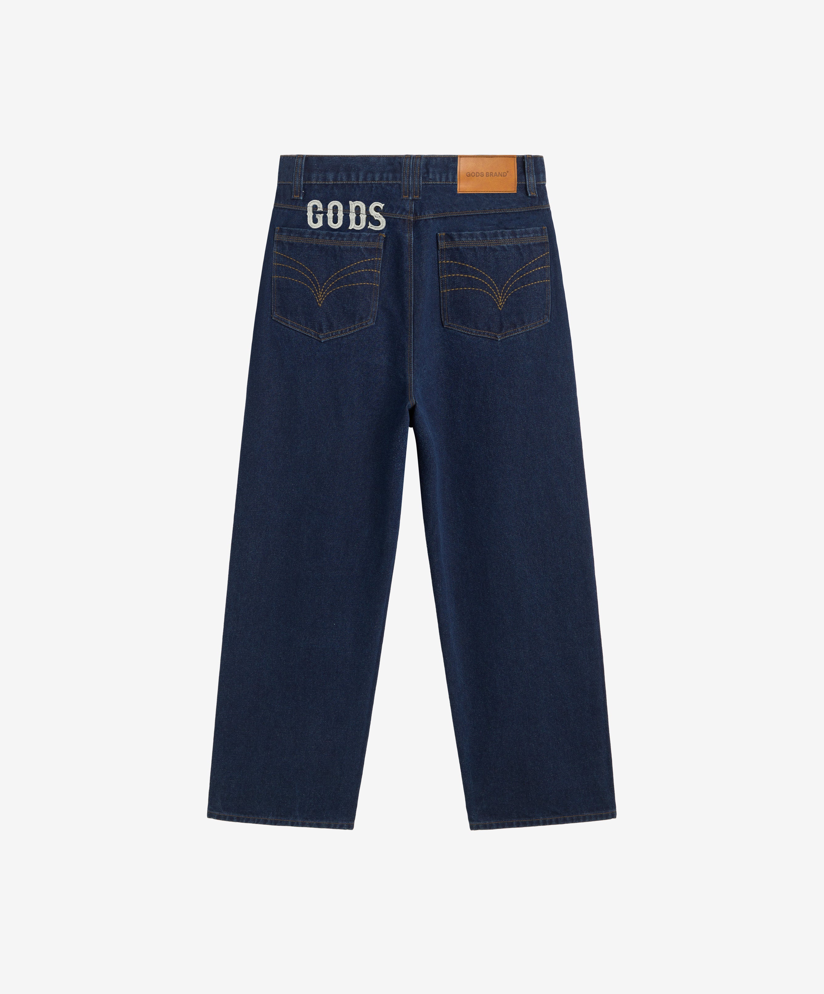 Baggy Denim Jeans Navy