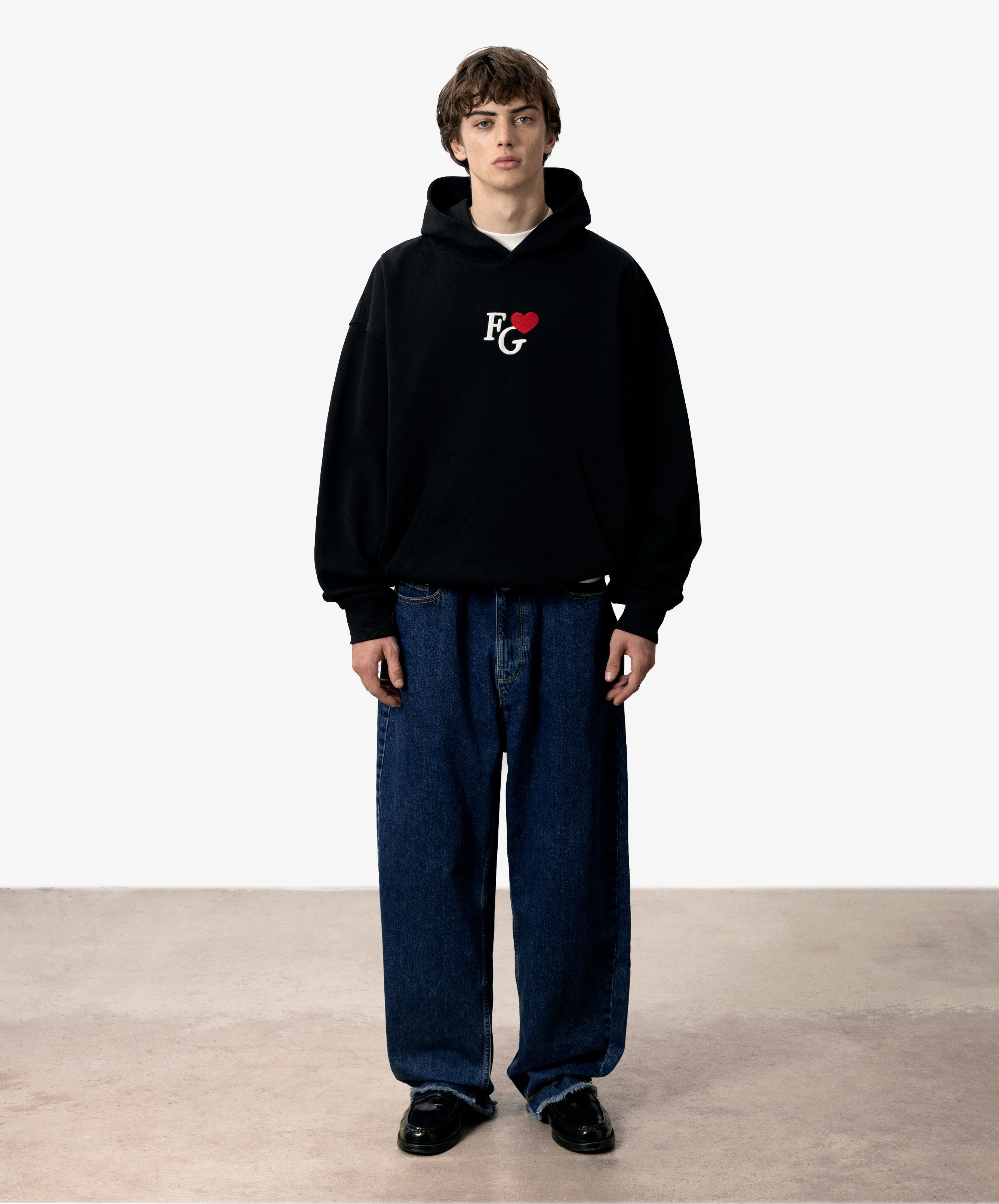 Valentine's Hoodie Black