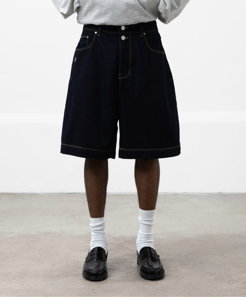 Gods Denim Shorts Navy
