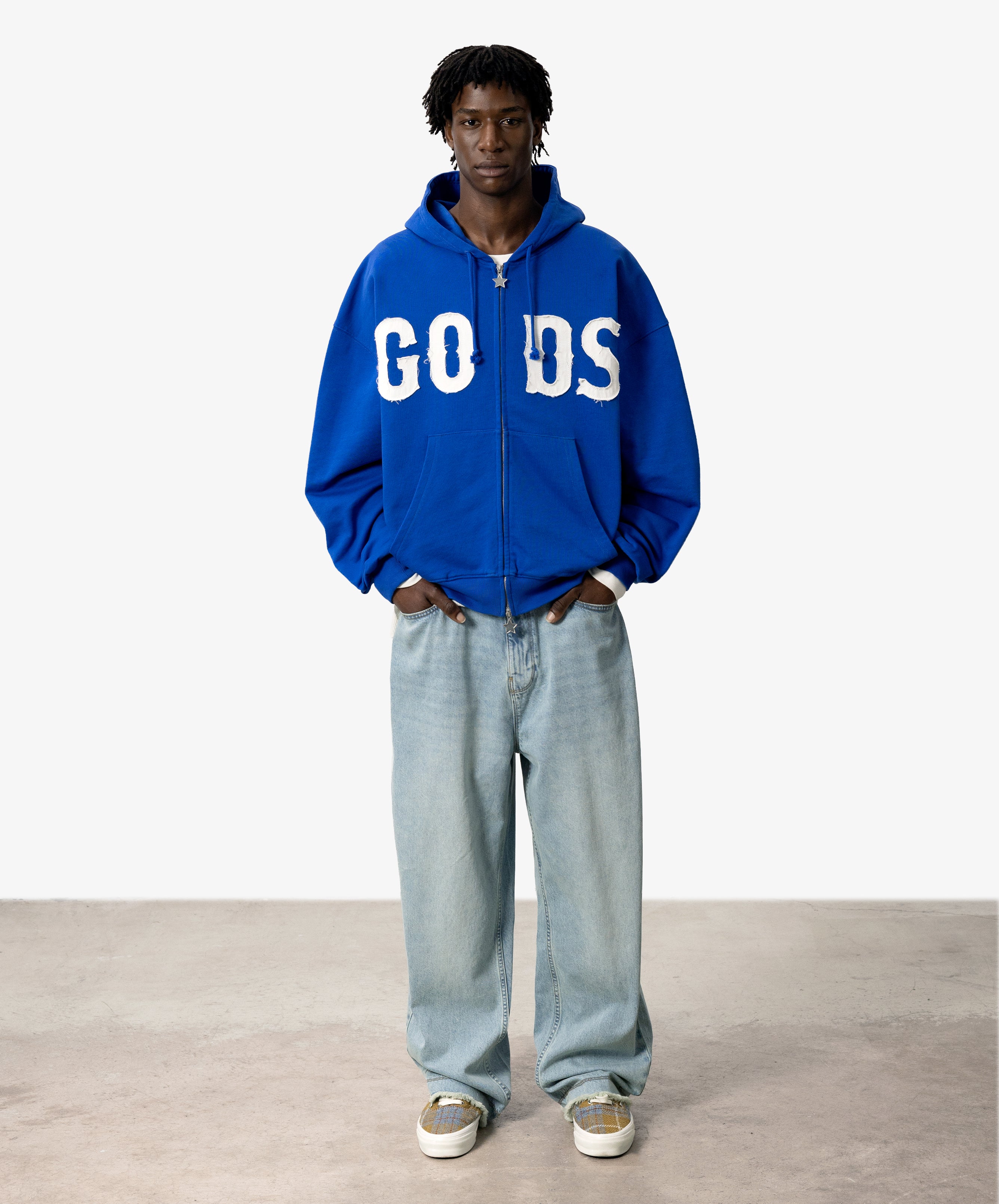 Gods Zipper Blue