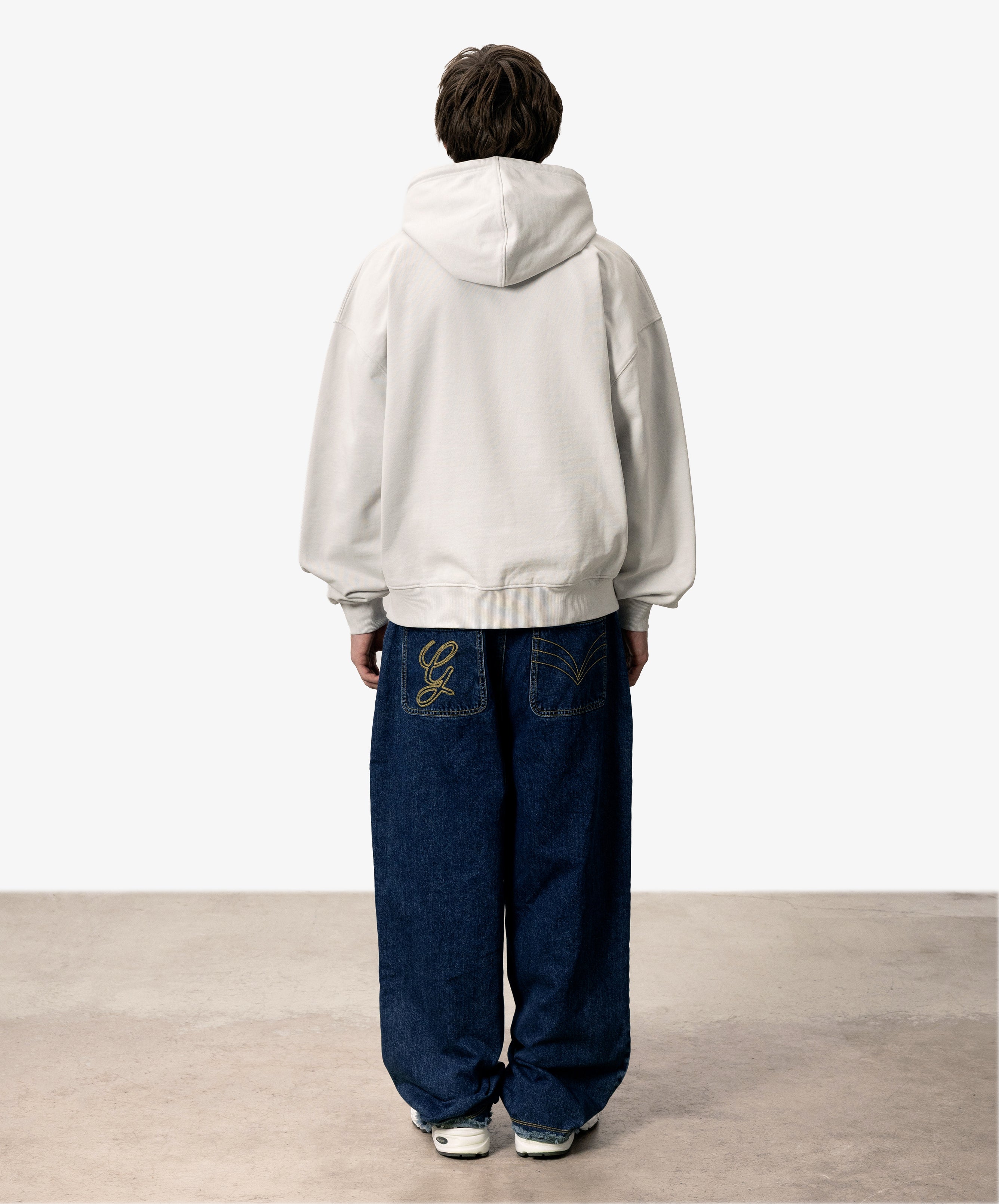 Gods Zipper Light Grey